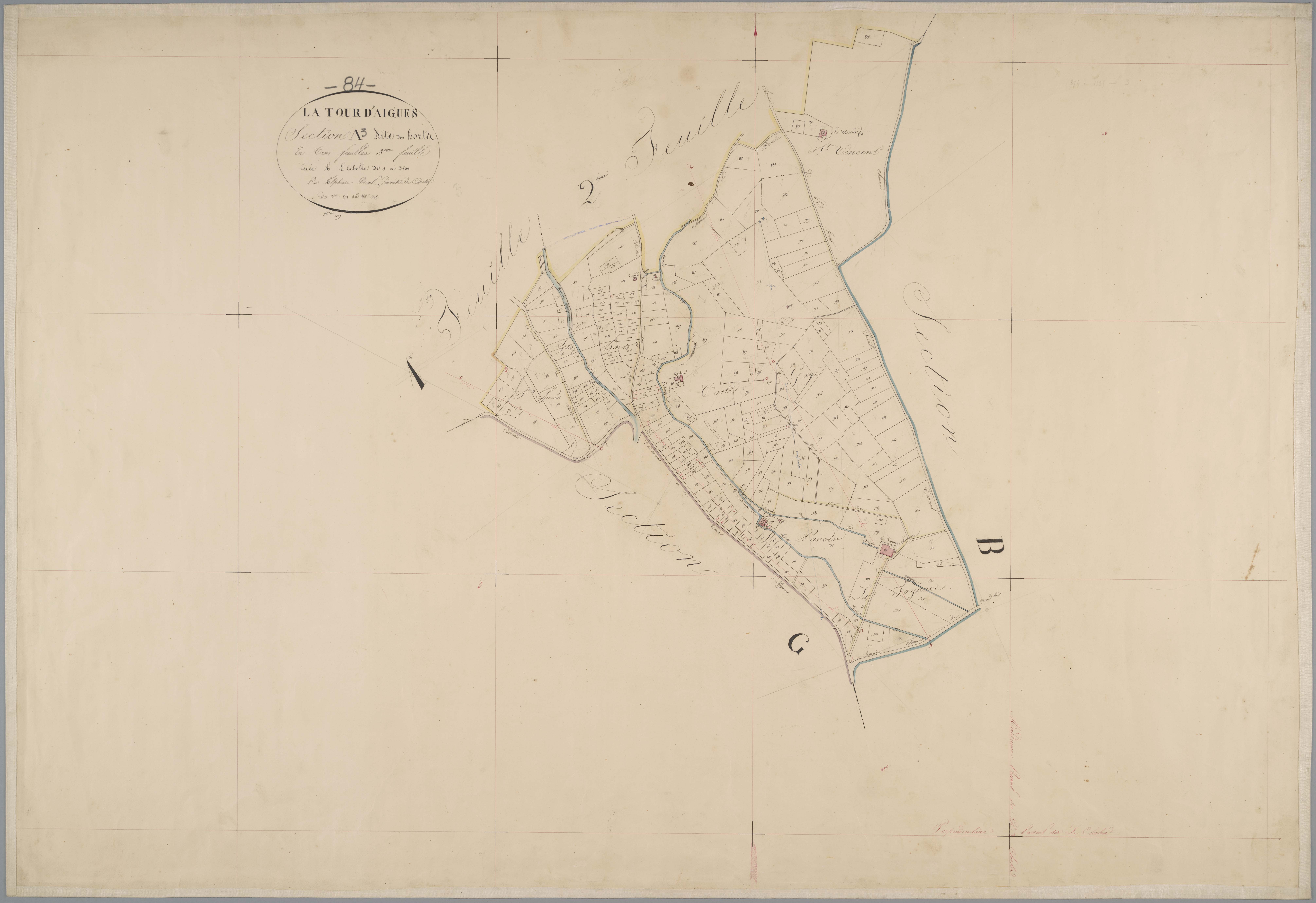 La Tour-d'Aigues - Feuille 3