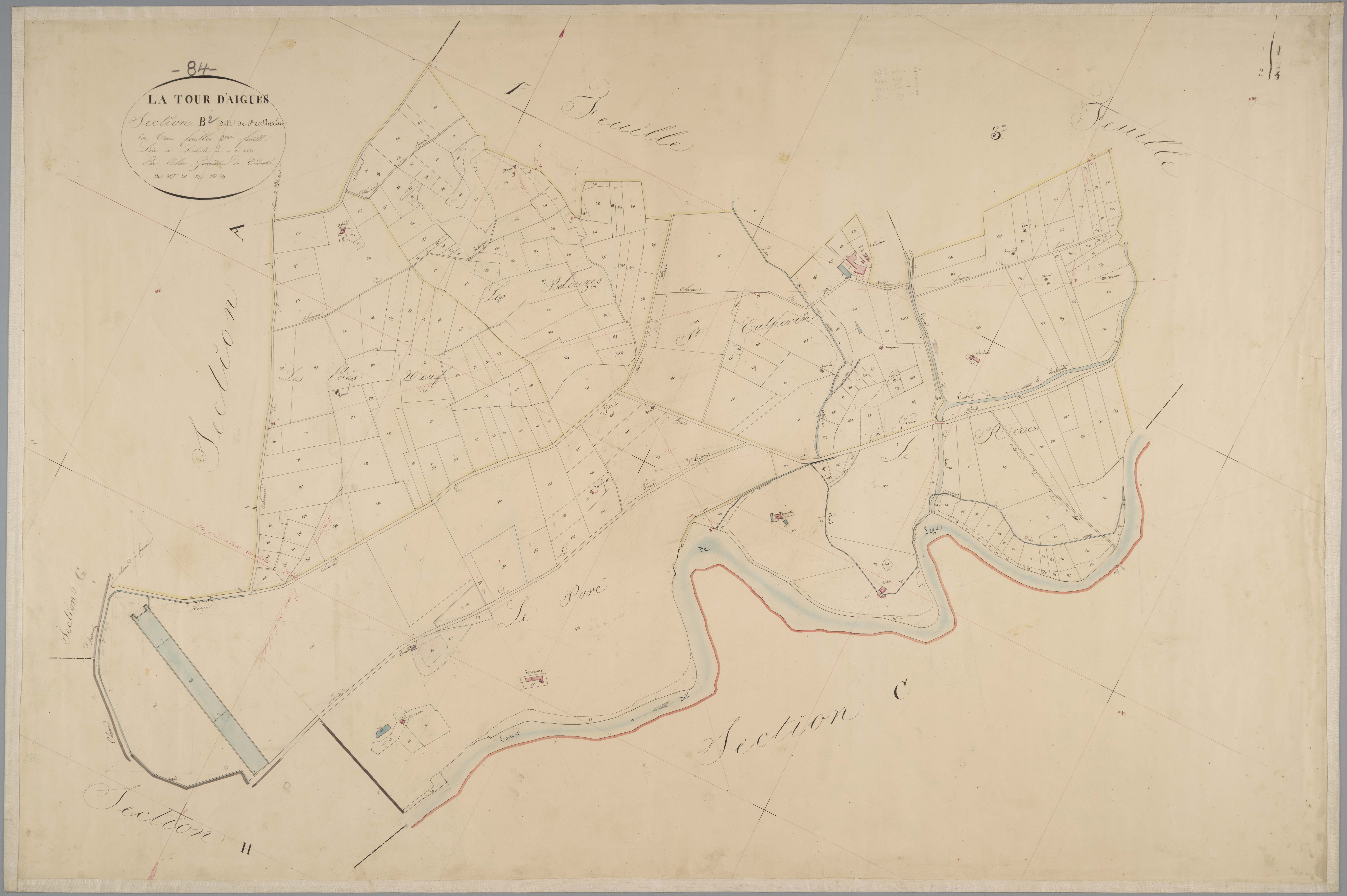 La Tour-d'Aigues - Feuille 2