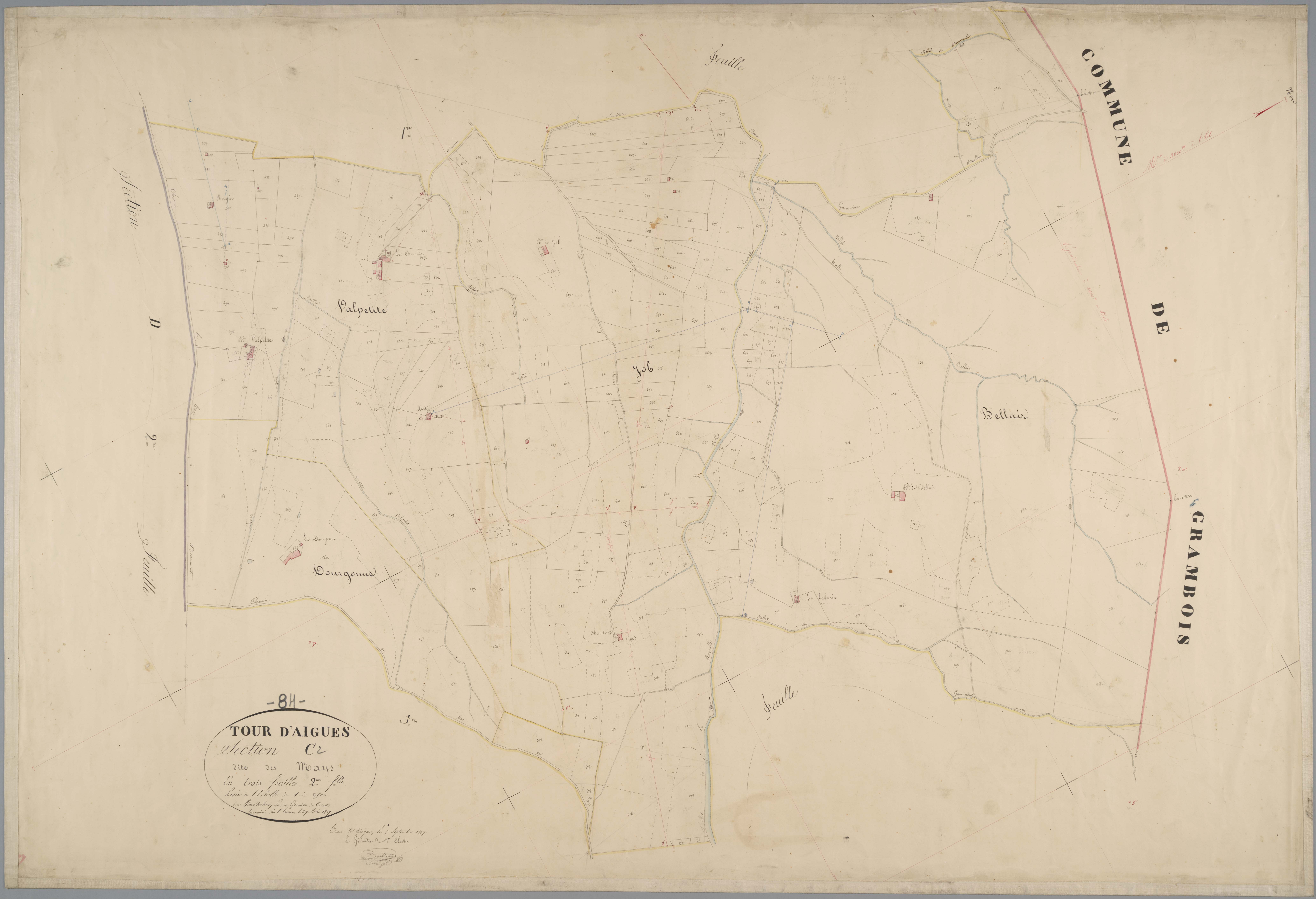 La Tour-d'Aigues - Feuille 2