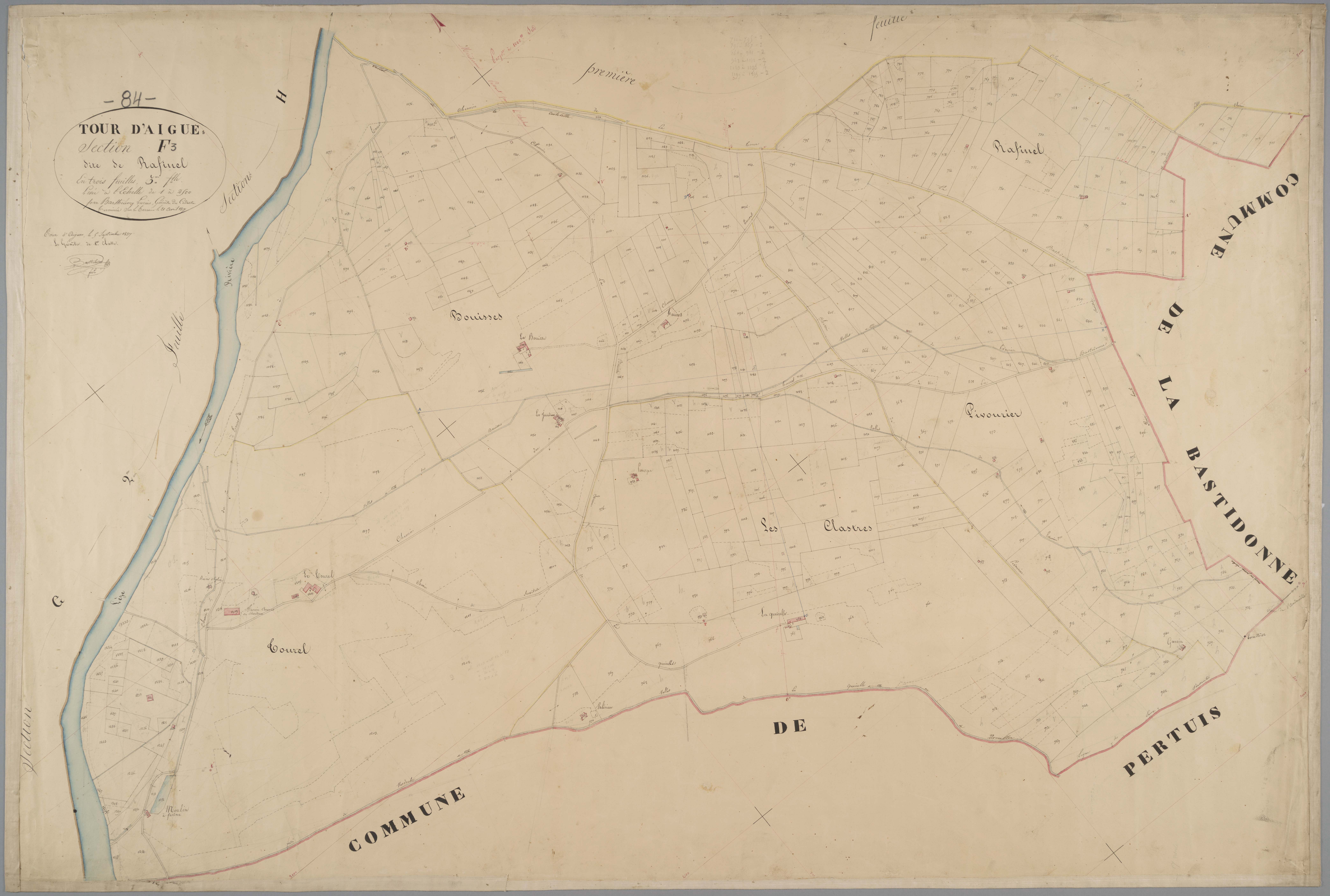 La Tour-d'Aigues - Feuille 3
