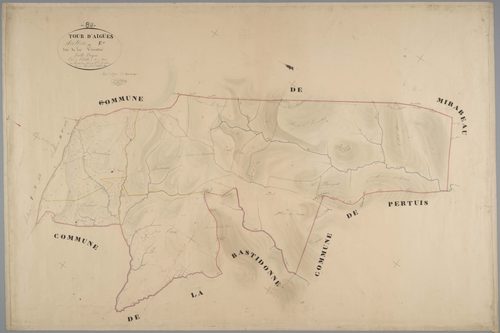 La Tour-d'Aigues - Feuille unique