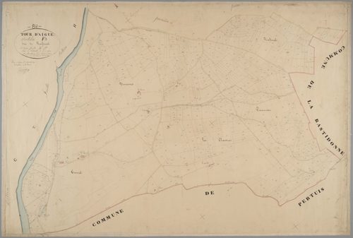 La Tour-d'Aigues - Feuille 3