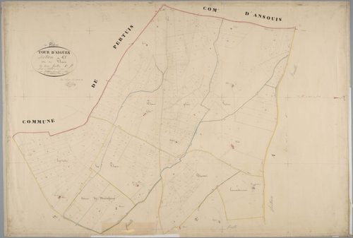 La Tour-d'Aigues - Feuille 1