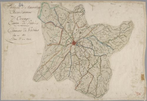 Valréas - Tableau d'assemblage