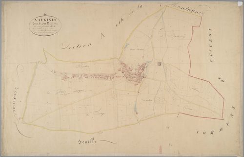 Vaugines - Feuille 1