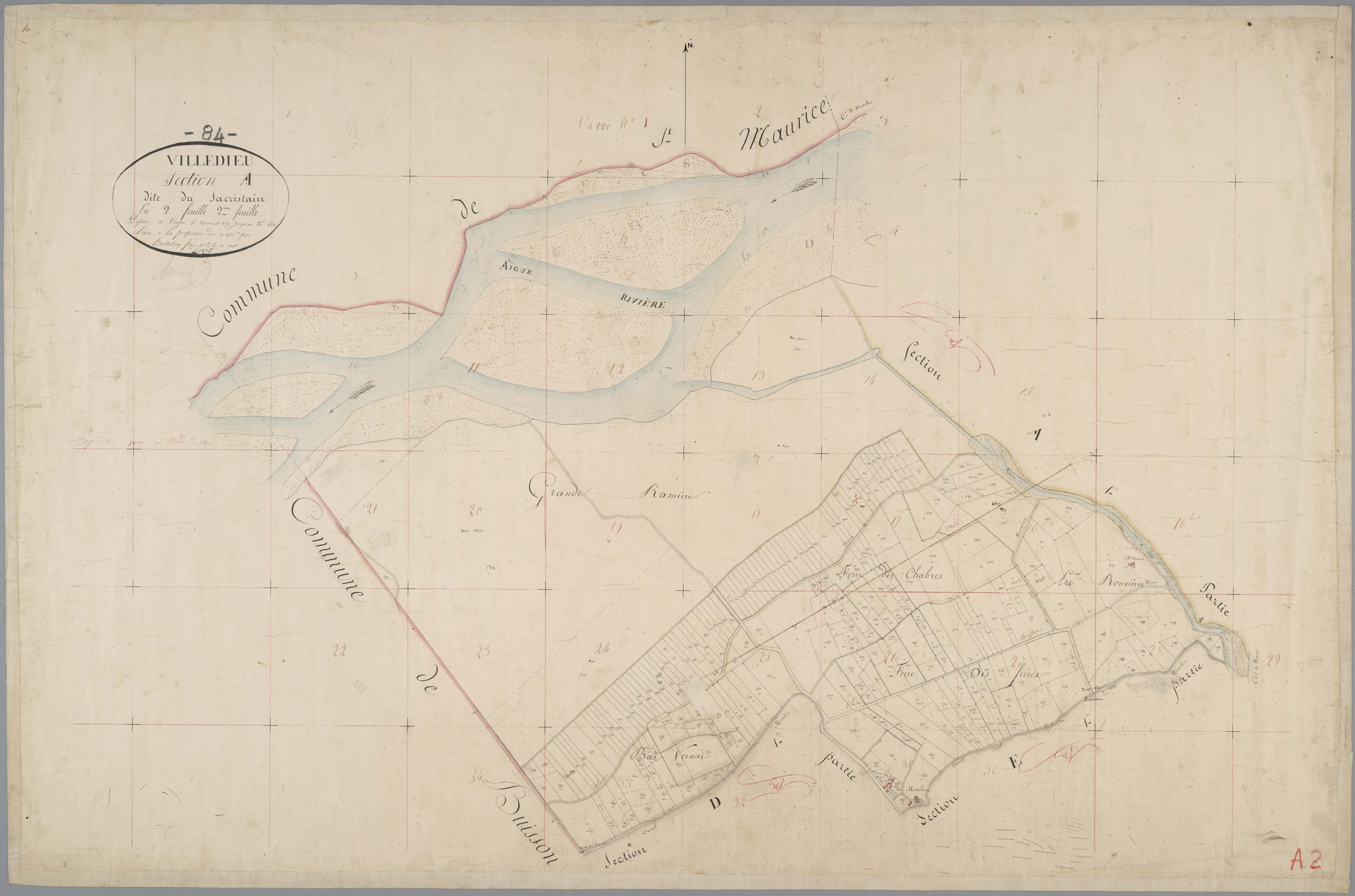 Villedieu - Feuille 2