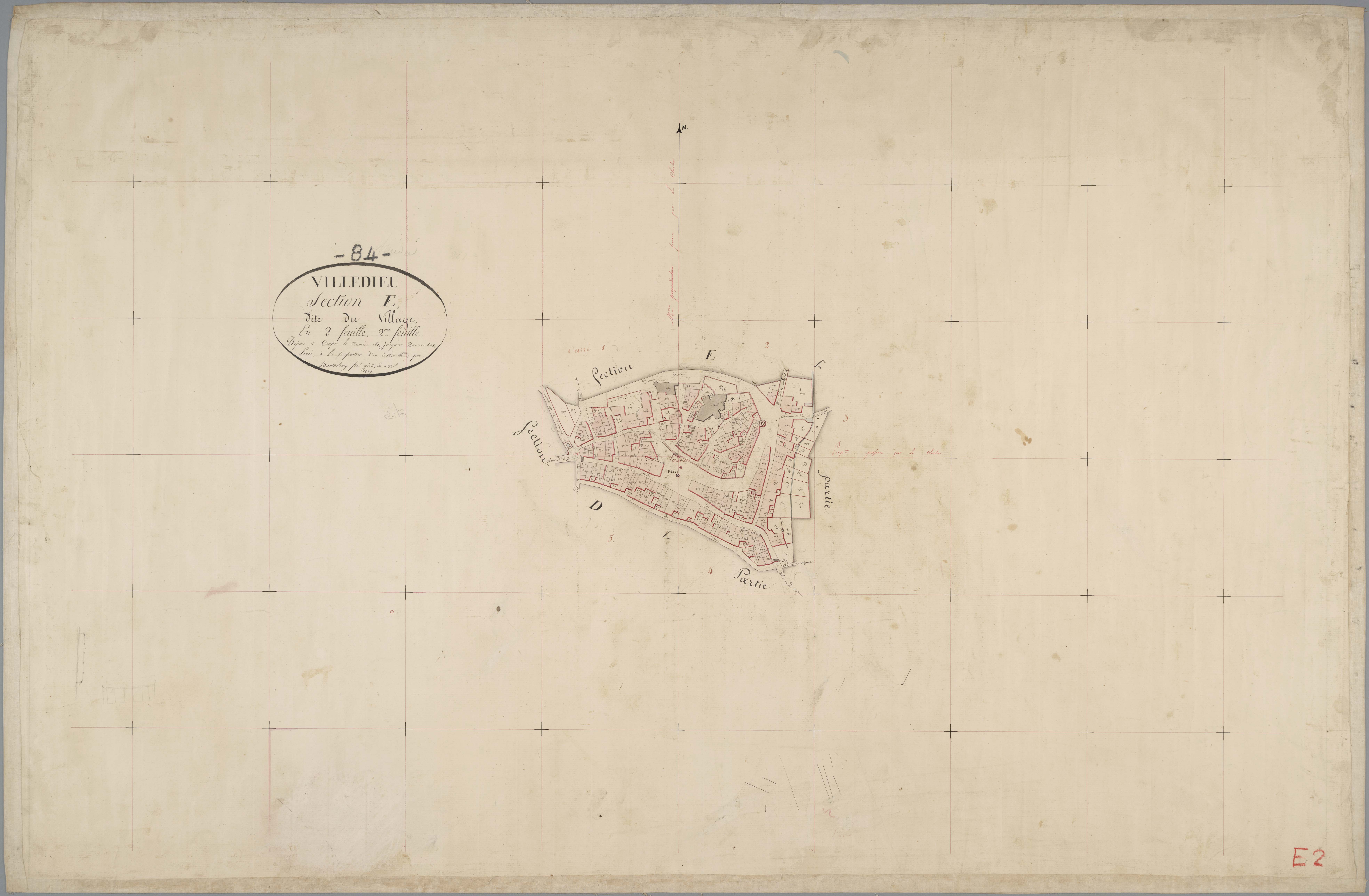 Villedieu - Feuille 2