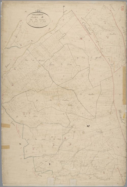 Villedieu - Feuille 2