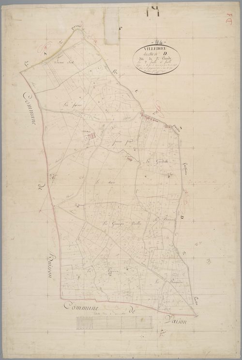 Villedieu - Feuille 1
