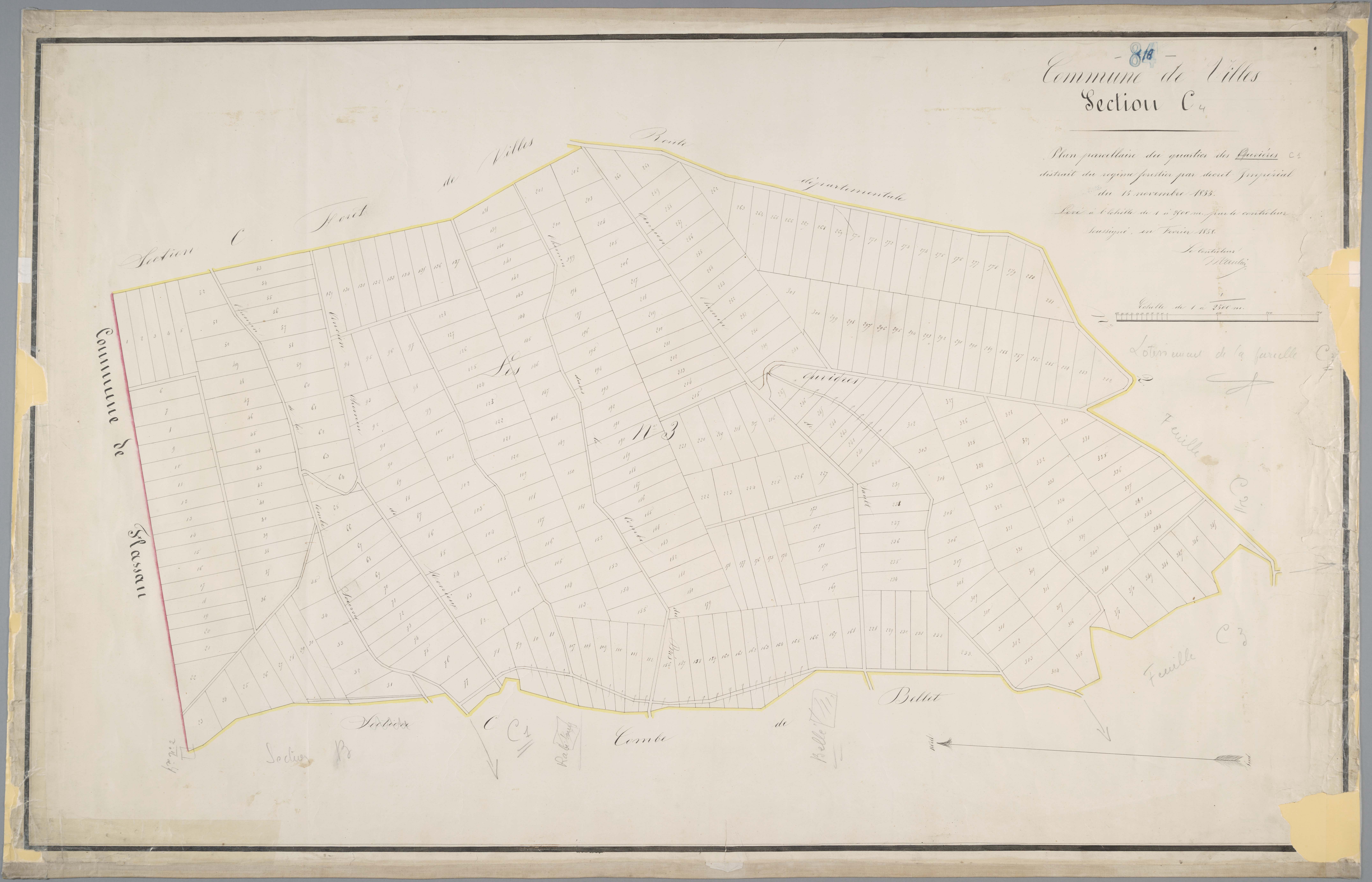 Villes-sur-Auzon - Feuille 4