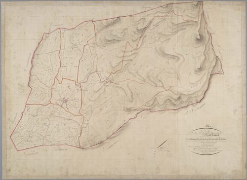 Villes-sur-Auzon - Tableau d'assemblage