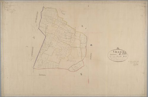 Villes-sur-Auzon - Feuille 1