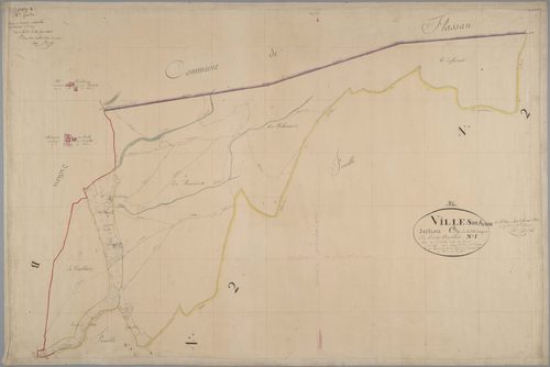 Villes-sur-Auzon - Feuille 1