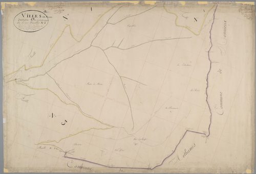 Villes-sur-Auzon - Feuille 2