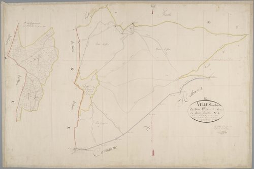 Villes-sur-Auzon - Feuille 3