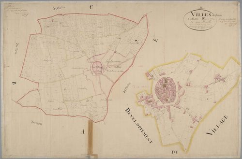 Villes-sur-Auzon - Feuille unique