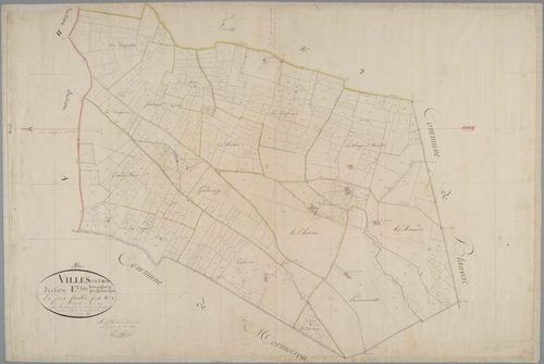 Villes-sur-Auzon - Feuille 1