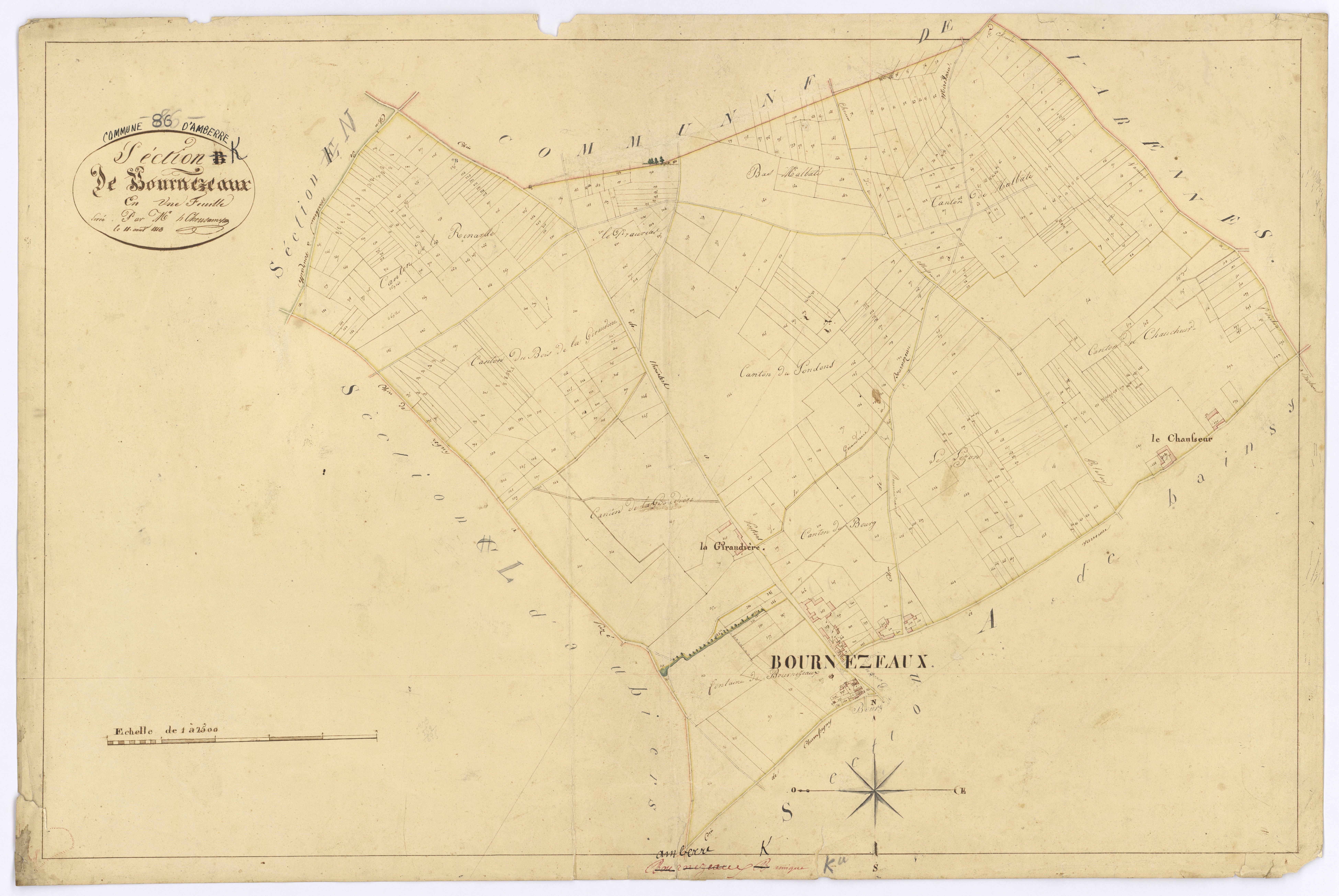 Amberre - FRAD086_cadastre Plans