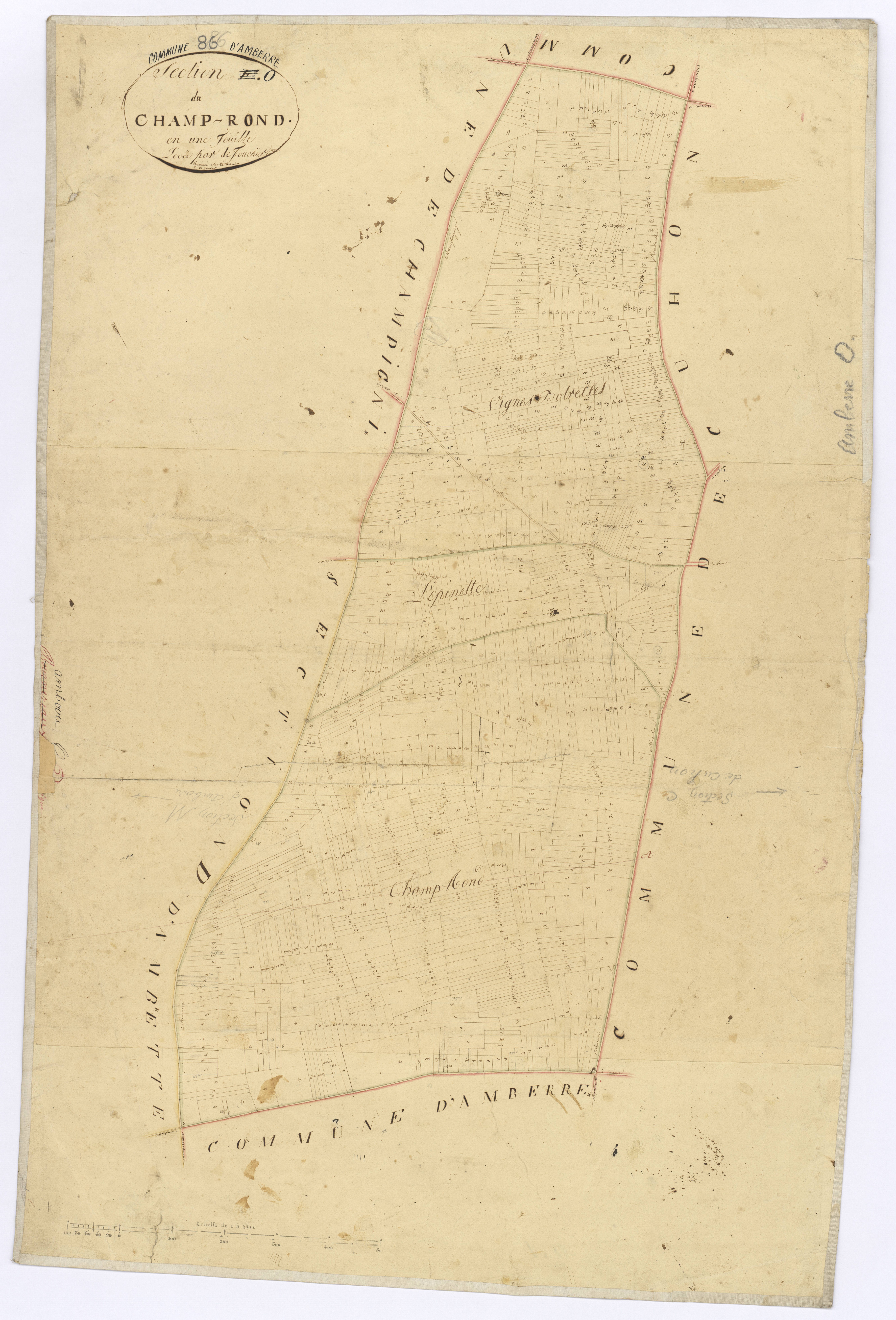 Amberre - FRAD086_cadastre Plans
