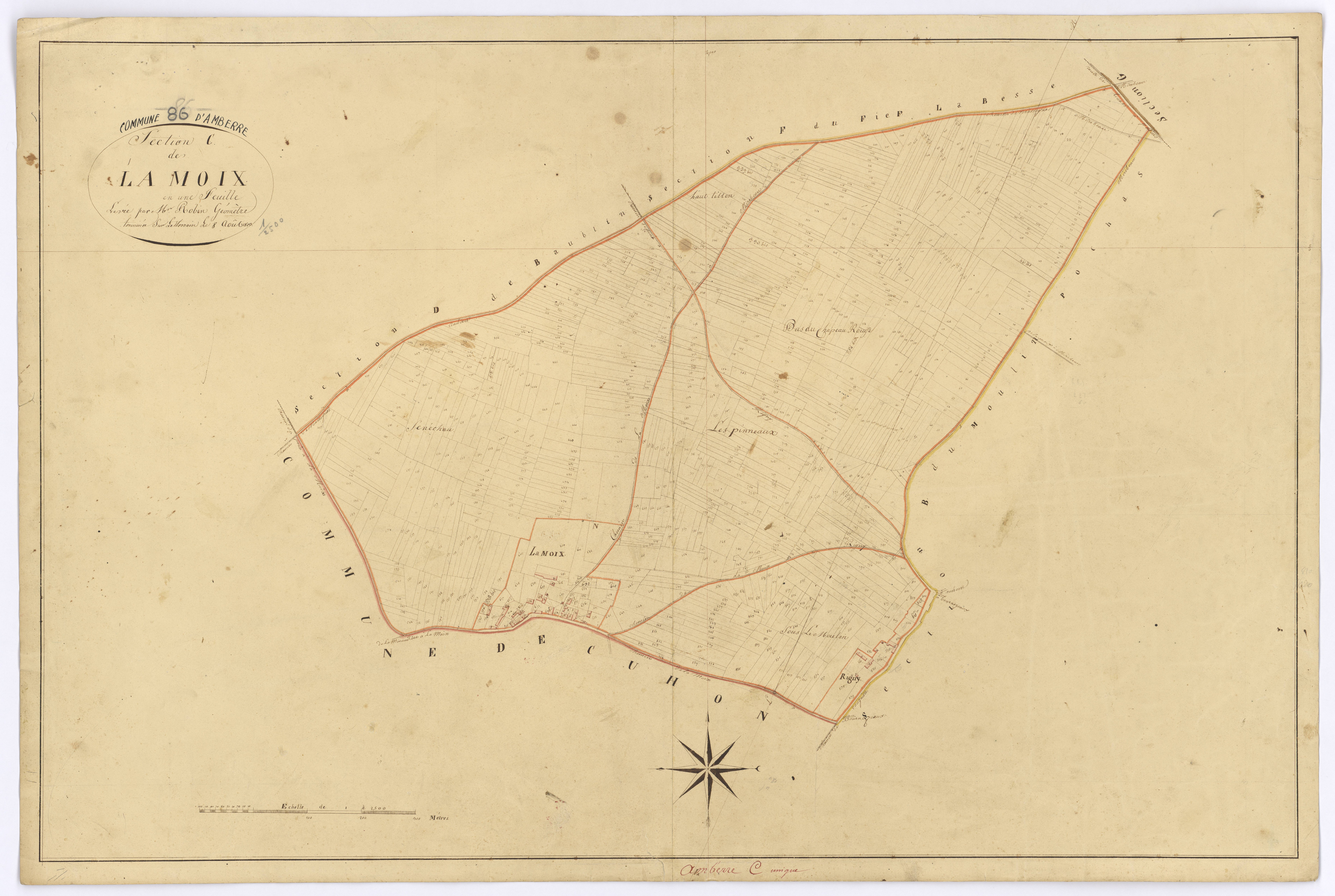 Amberre - FRAD086_cadastre Plans