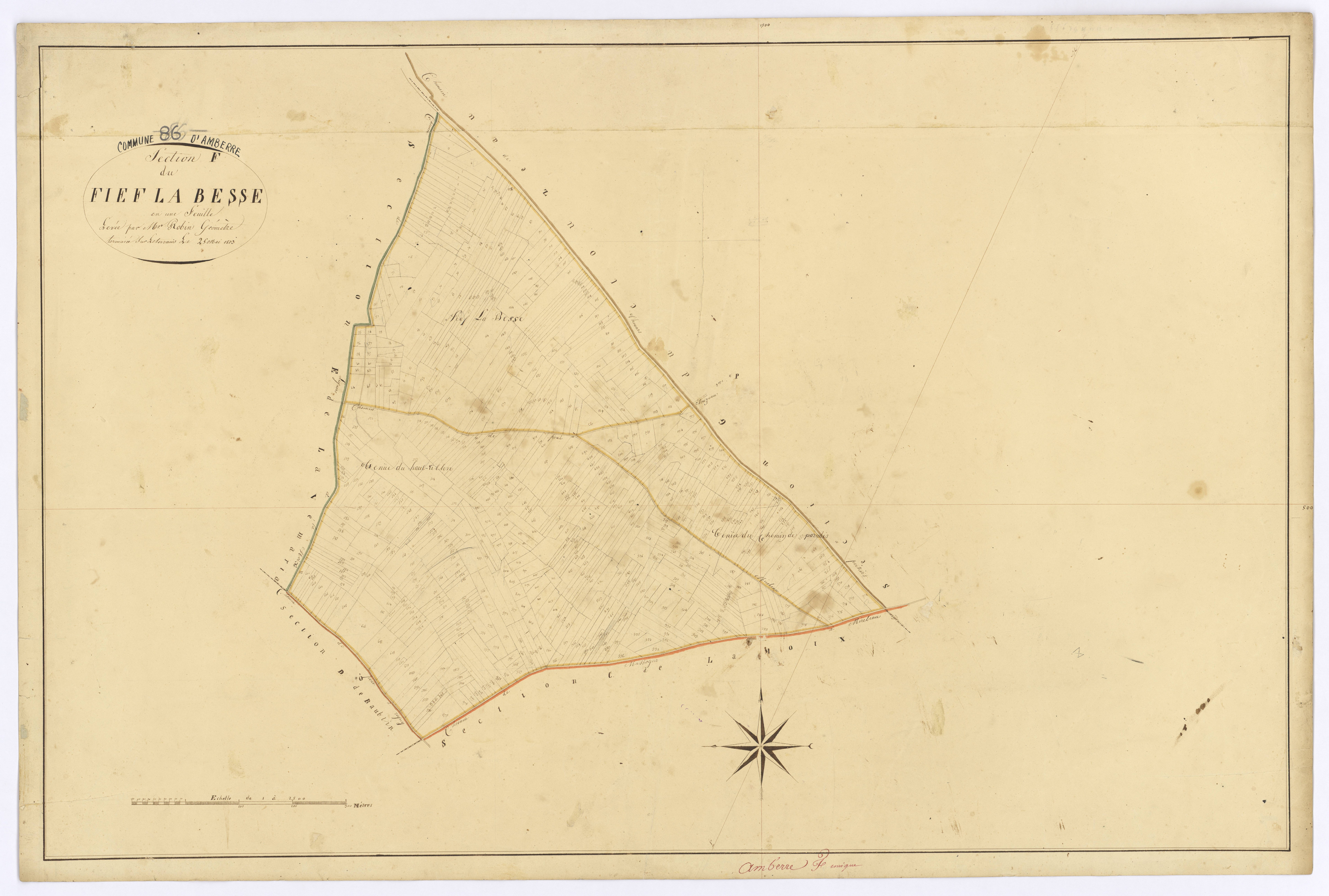 Amberre - FRAD086_cadastre Plans