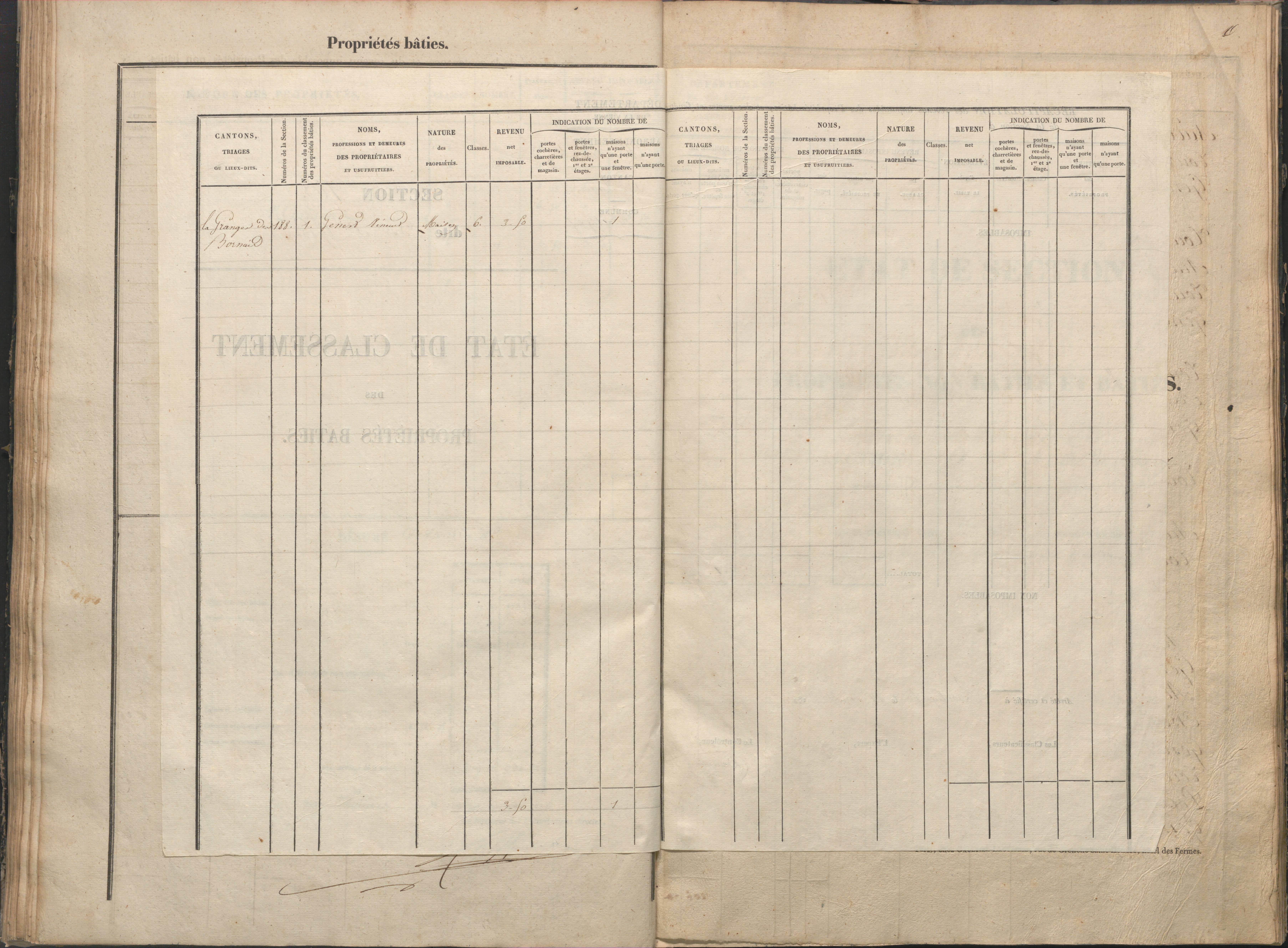Antigny - FRAD086_cadastre Sections I-Q 