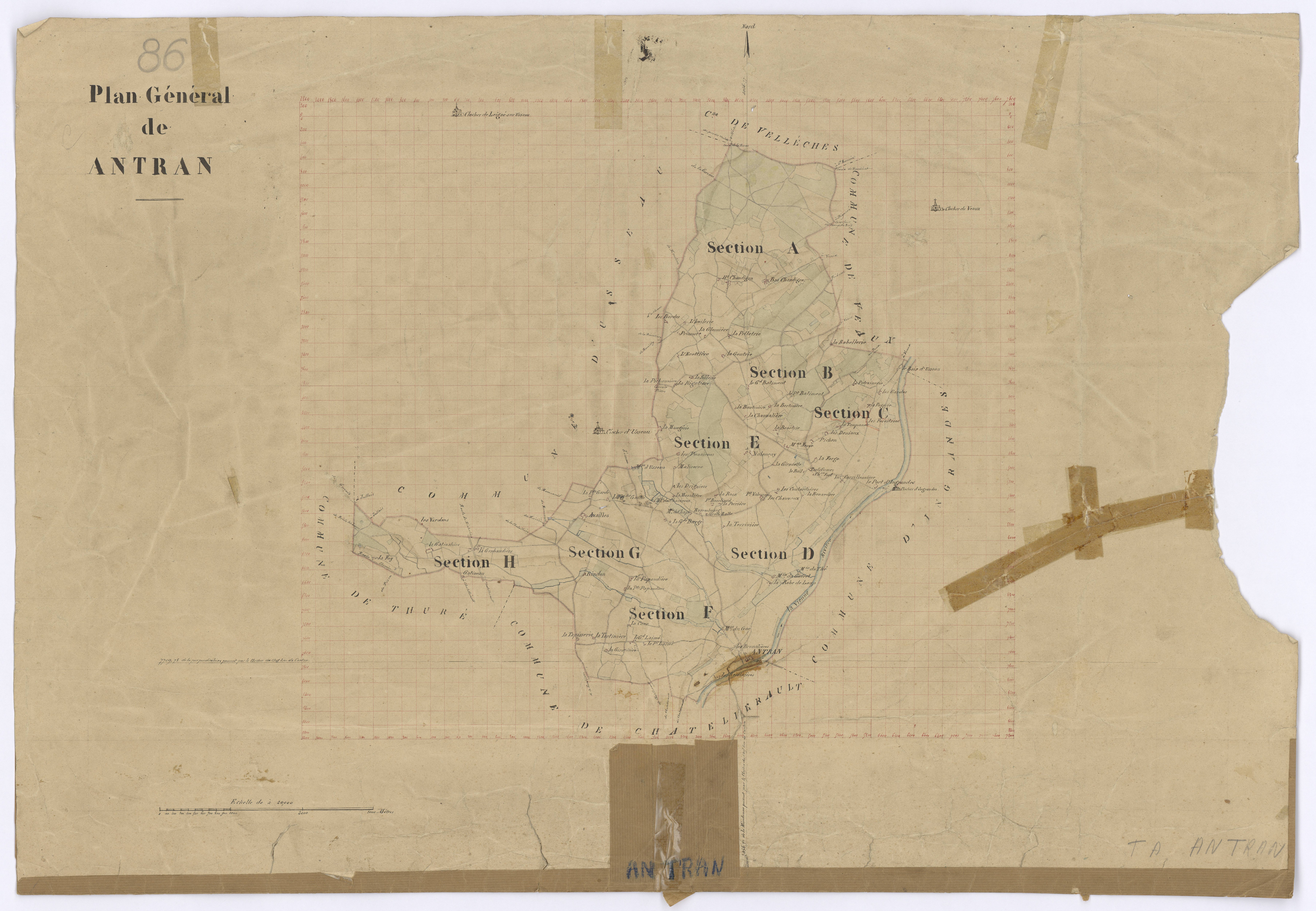 Antran - FRAD086_cadastre Plans 