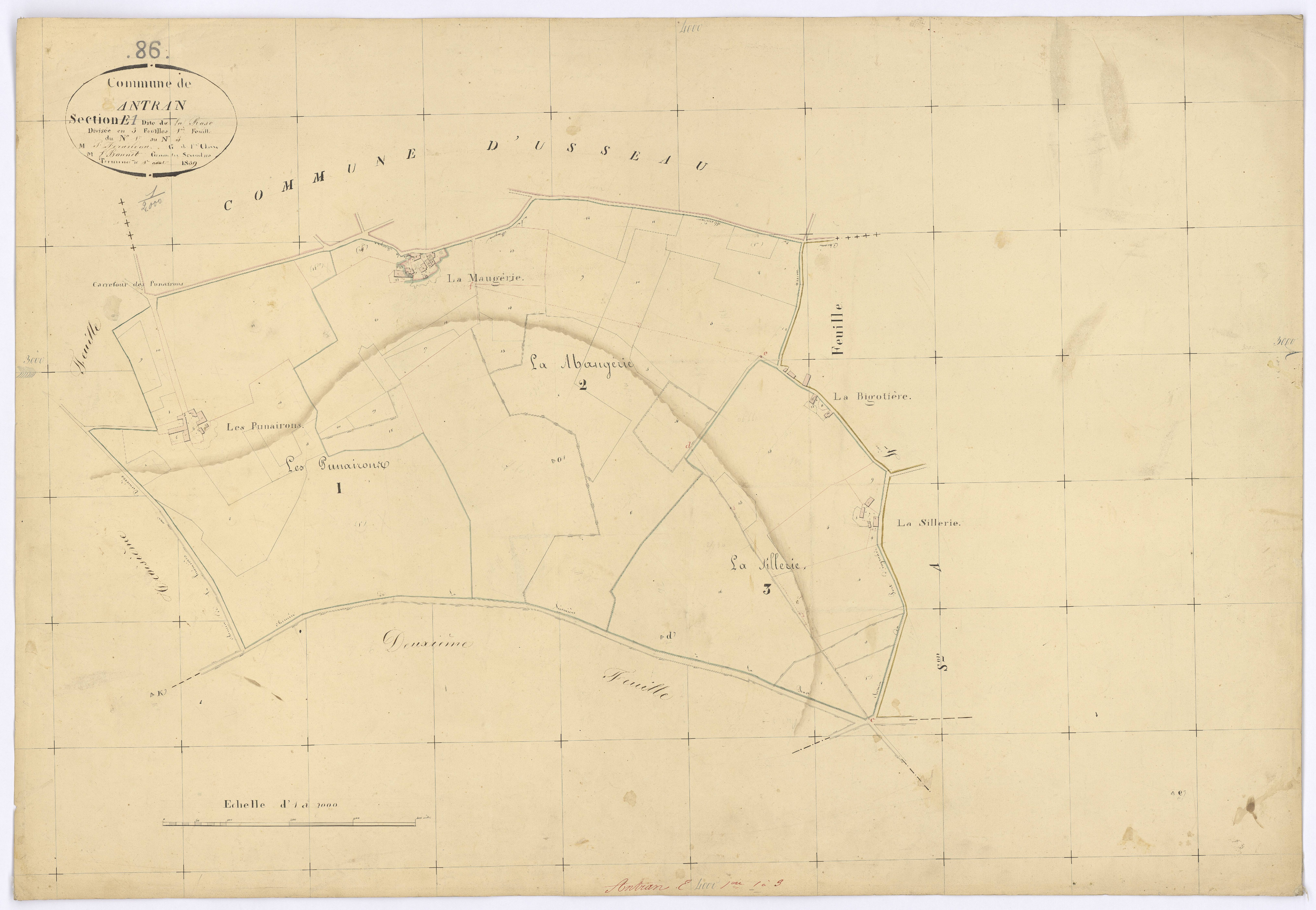 Antran - FRAD086_cadastre Plans 