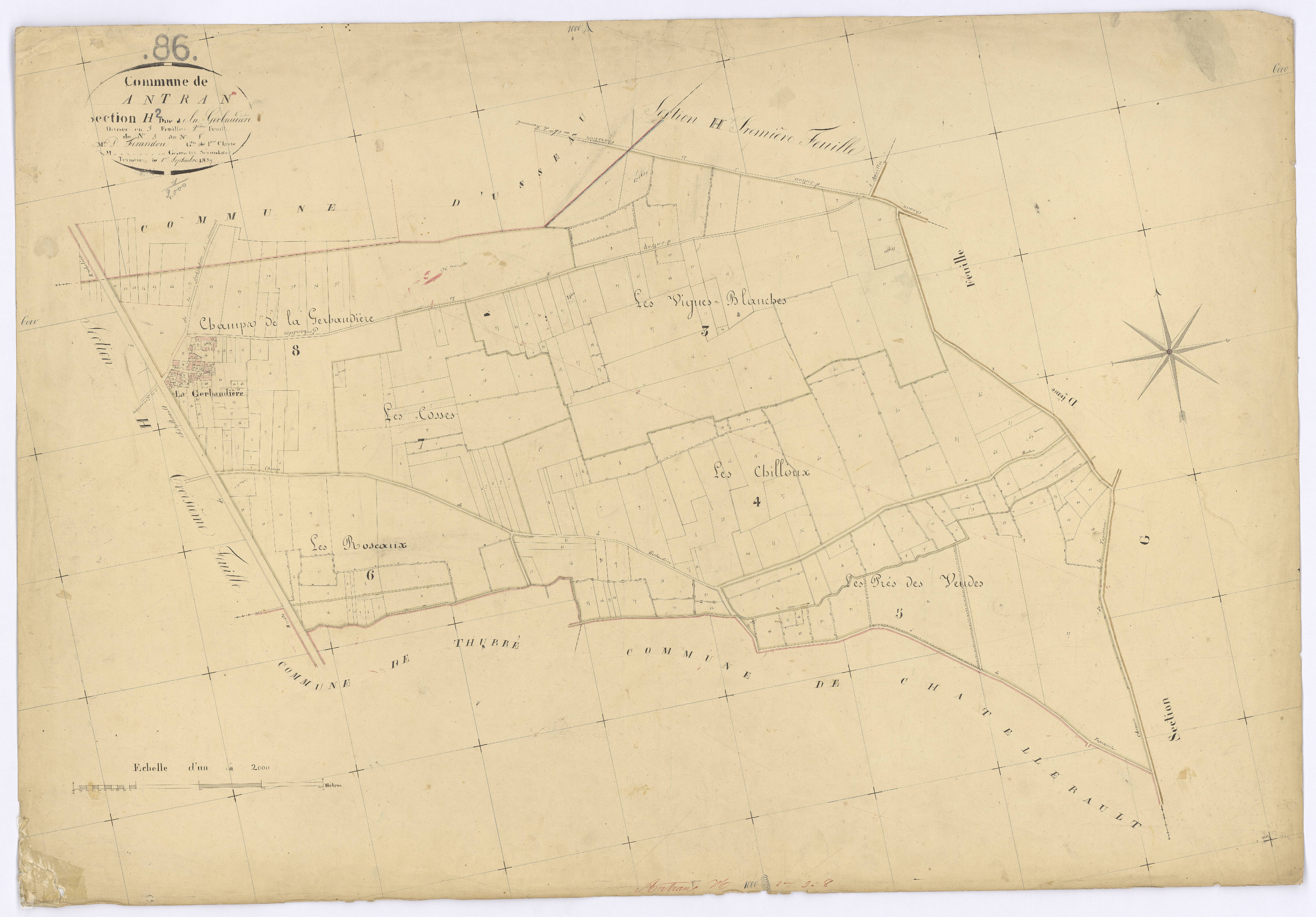 Antran - FRAD086_cadastre Plans 