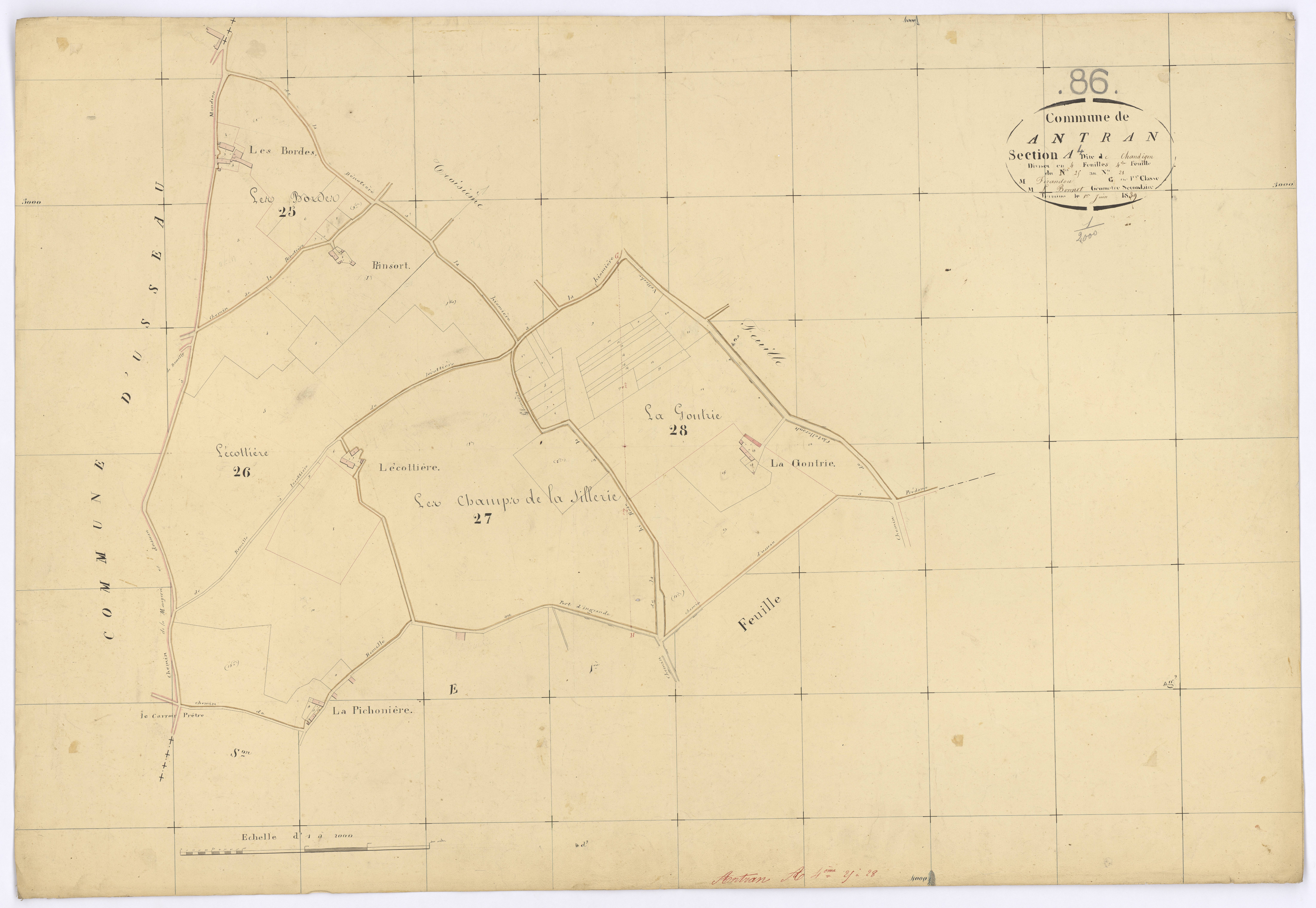 Antran - FRAD086_cadastre Plans 