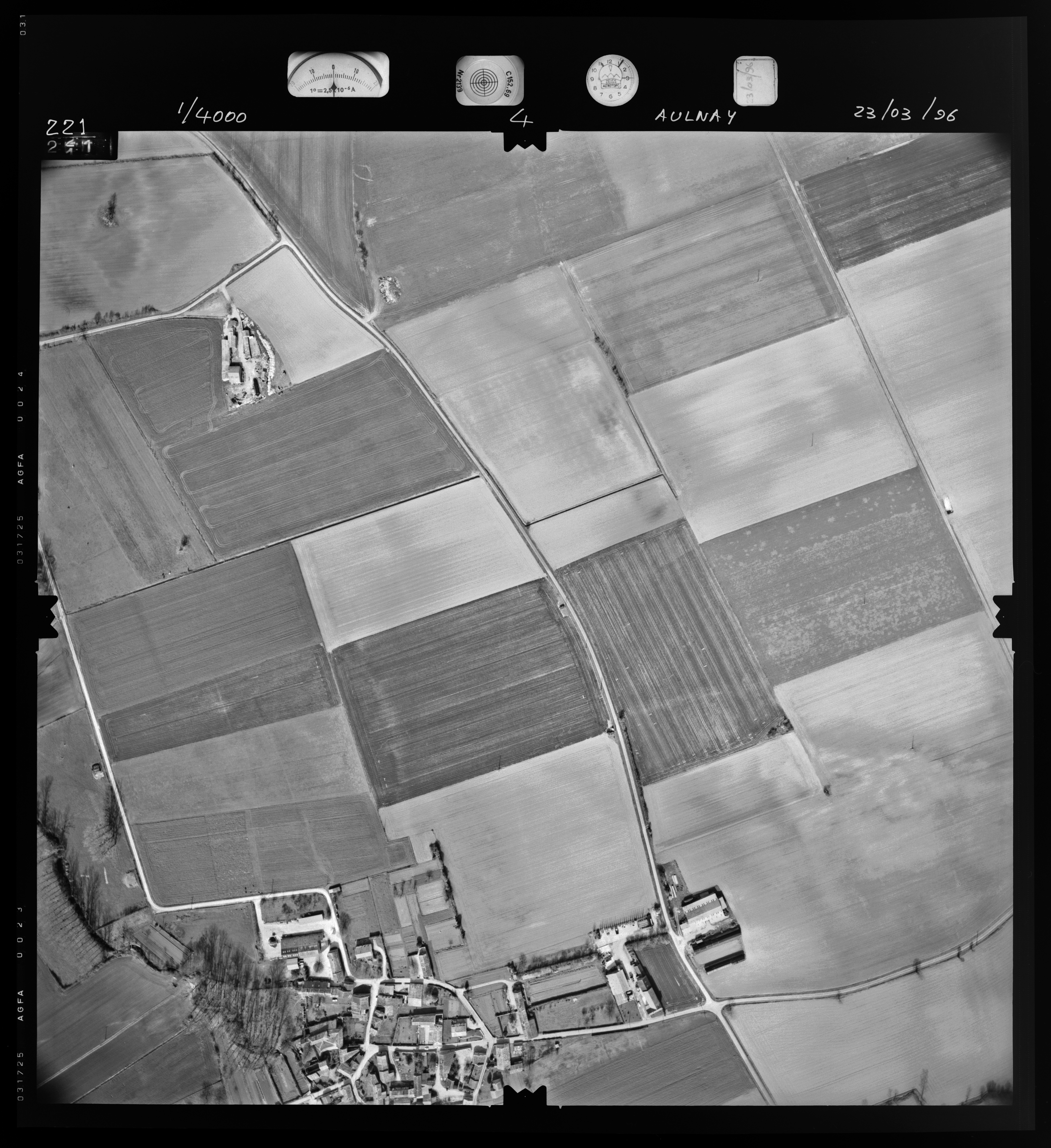 Aulnay - FRAD086_cadastre Aulnay 