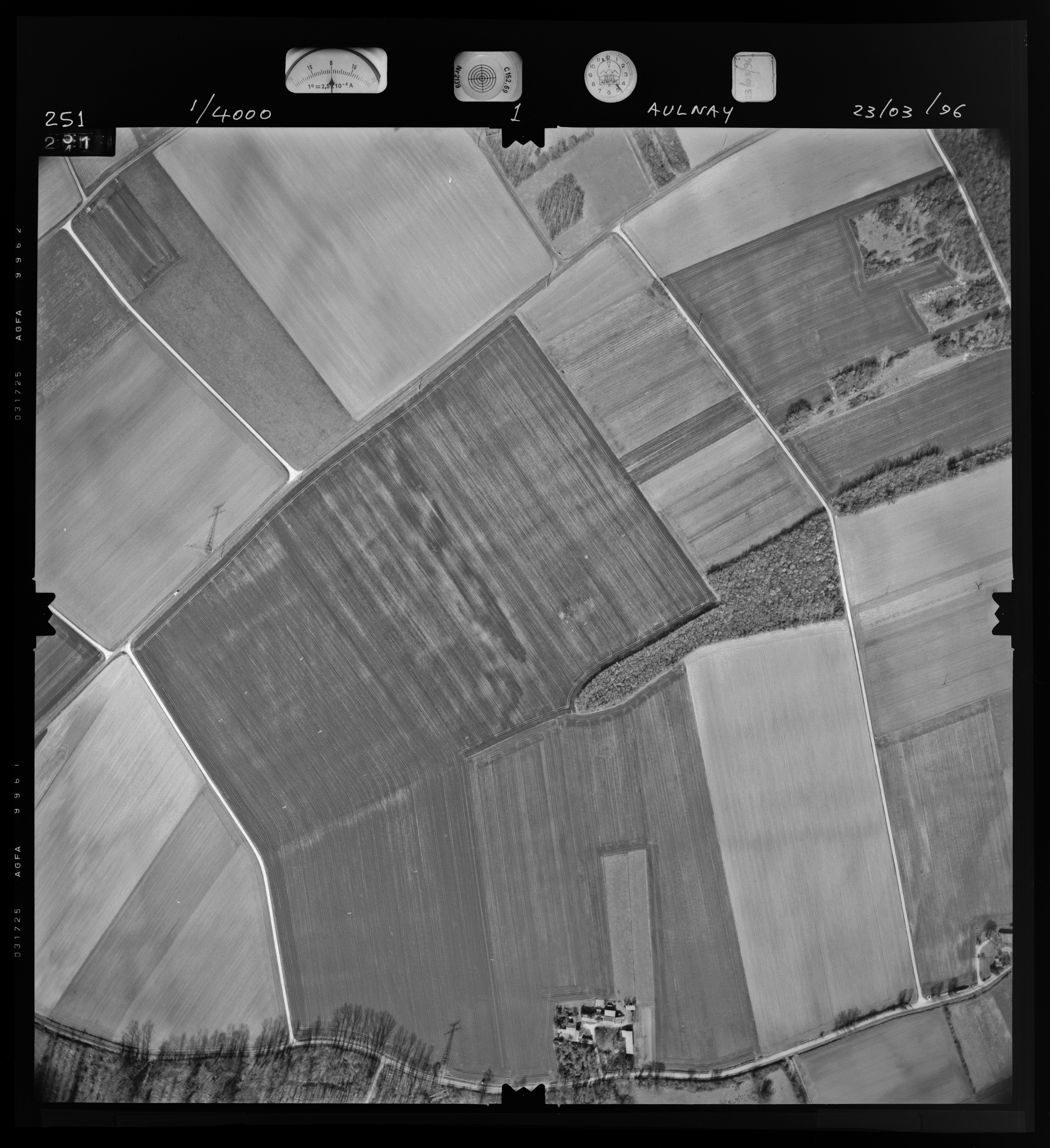 Aulnay - FRAD086_cadastre Aulnay 