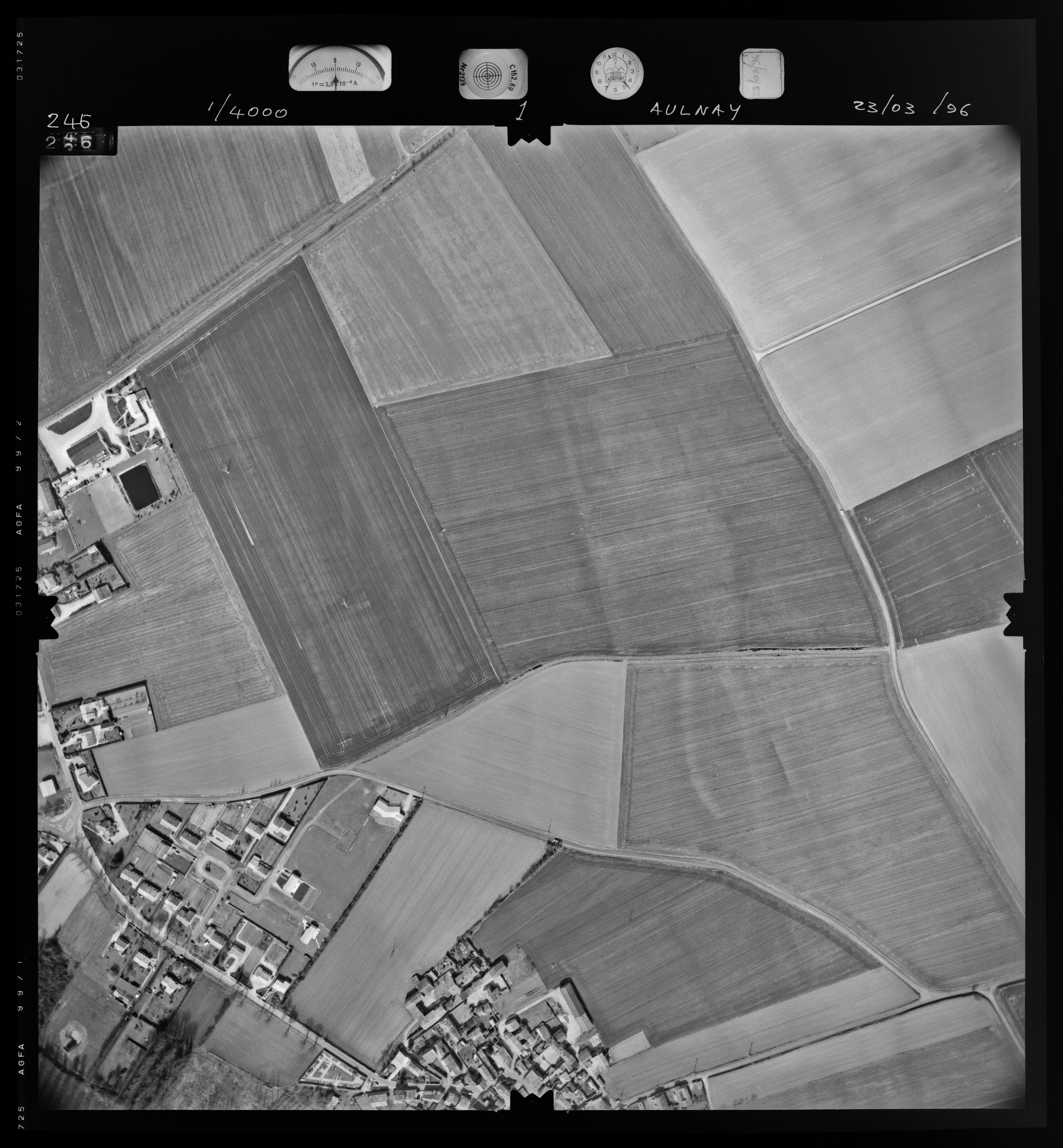 Aulnay - FRAD086_cadastre Aulnay 