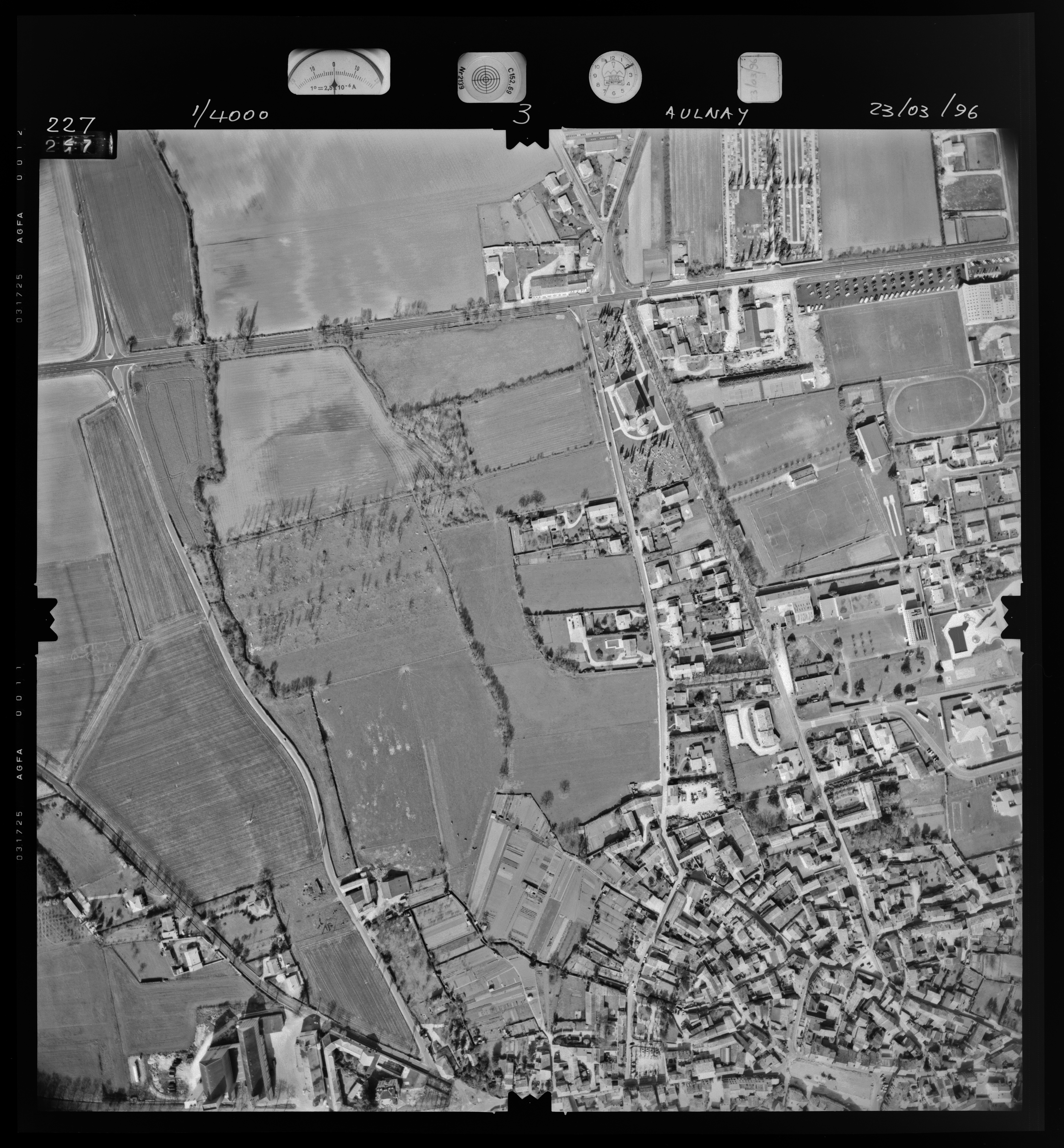 Aulnay - FRAD086_cadastre Aulnay 