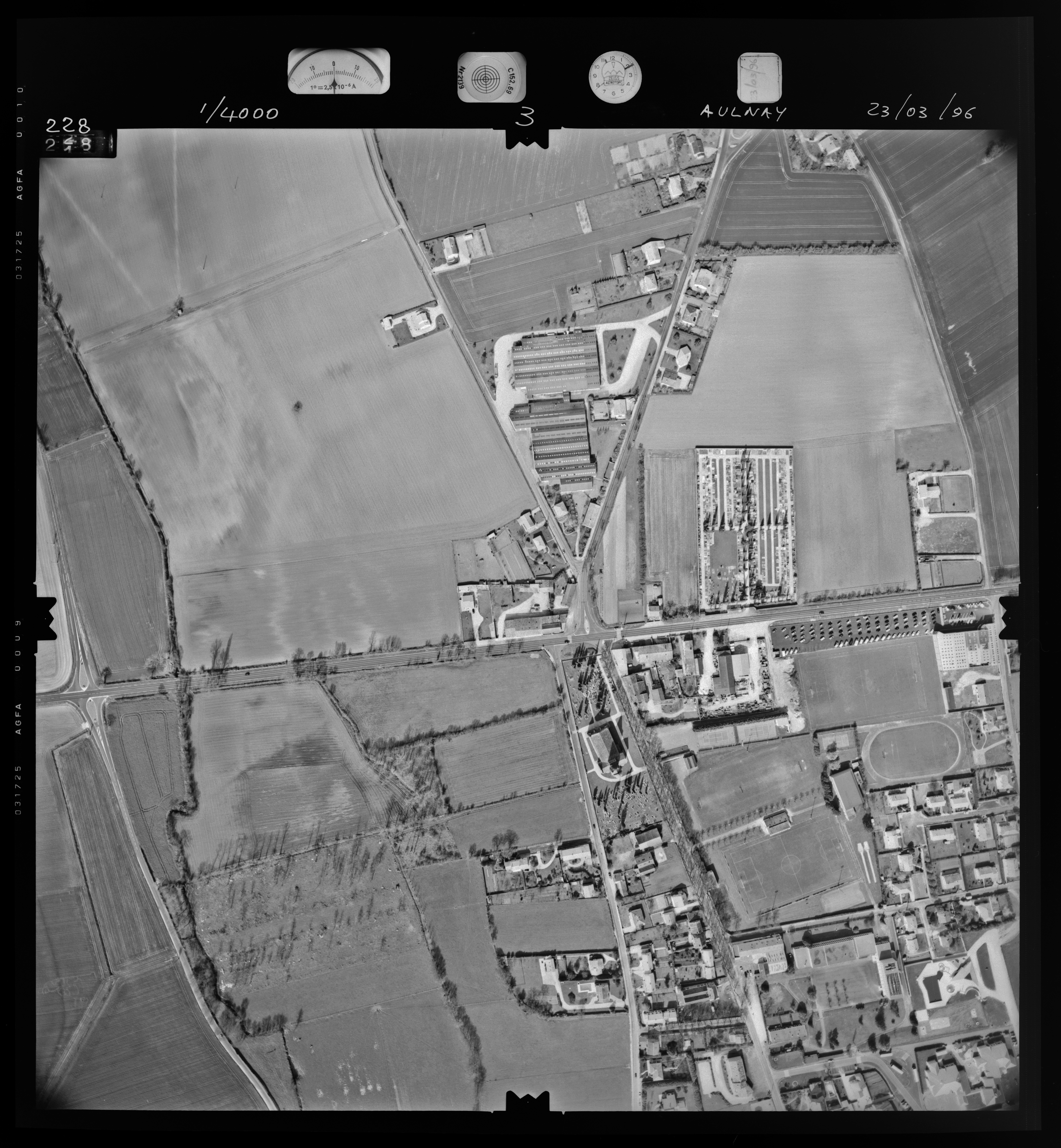 Aulnay - FRAD086_cadastre Aulnay 