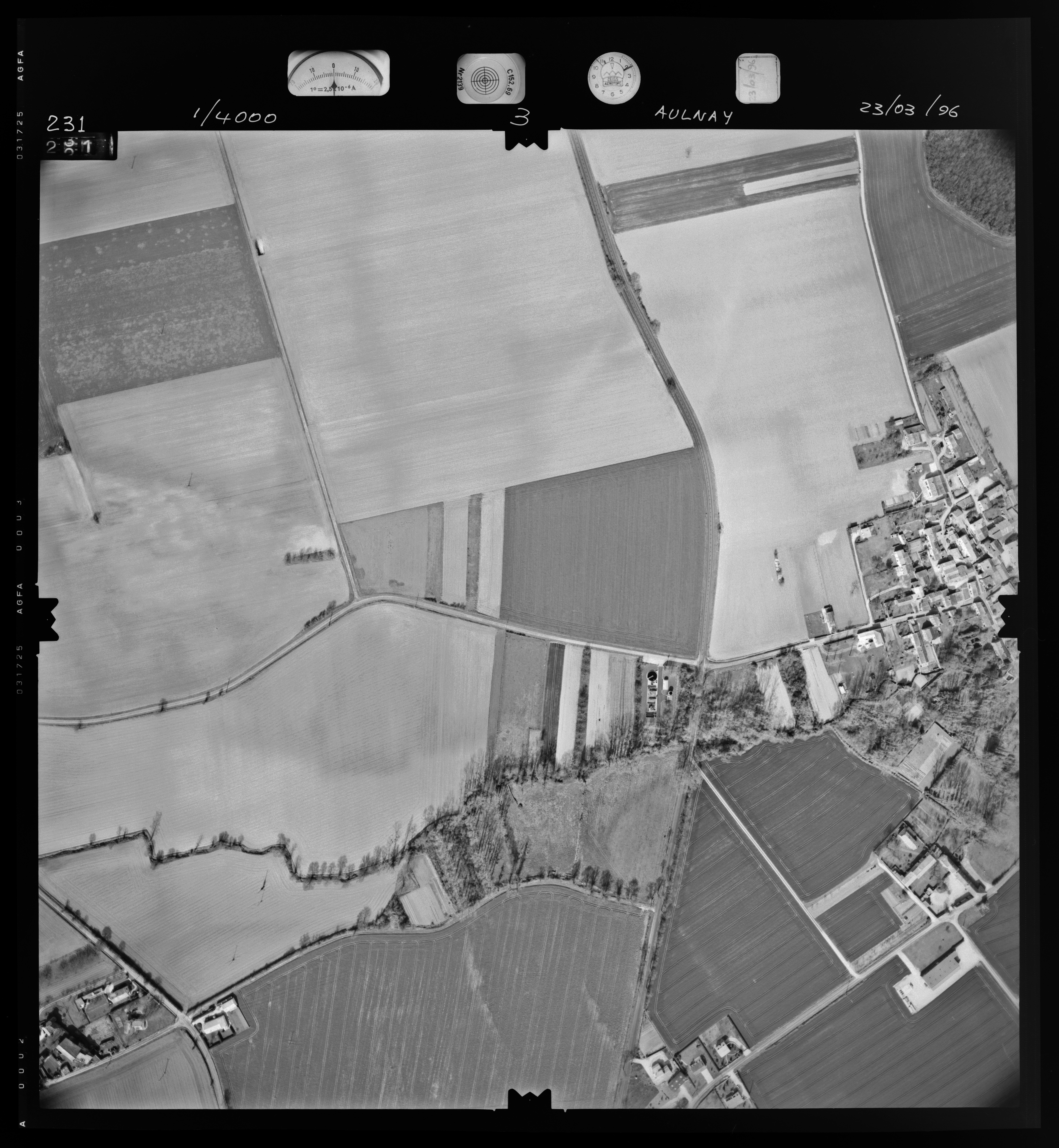 Aulnay - FRAD086_cadastre Aulnay 
