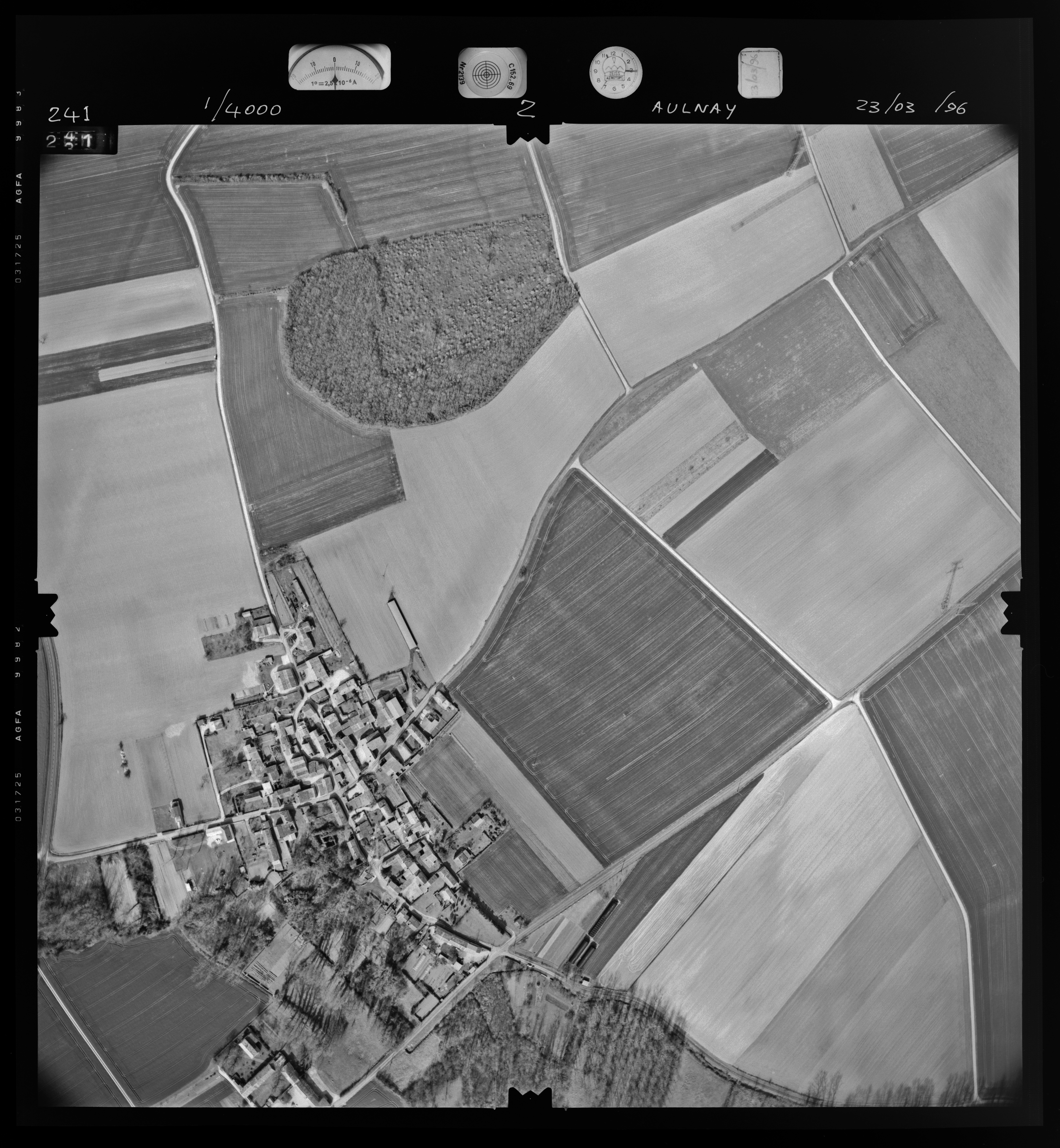 Aulnay - FRAD086_cadastre Aulnay 