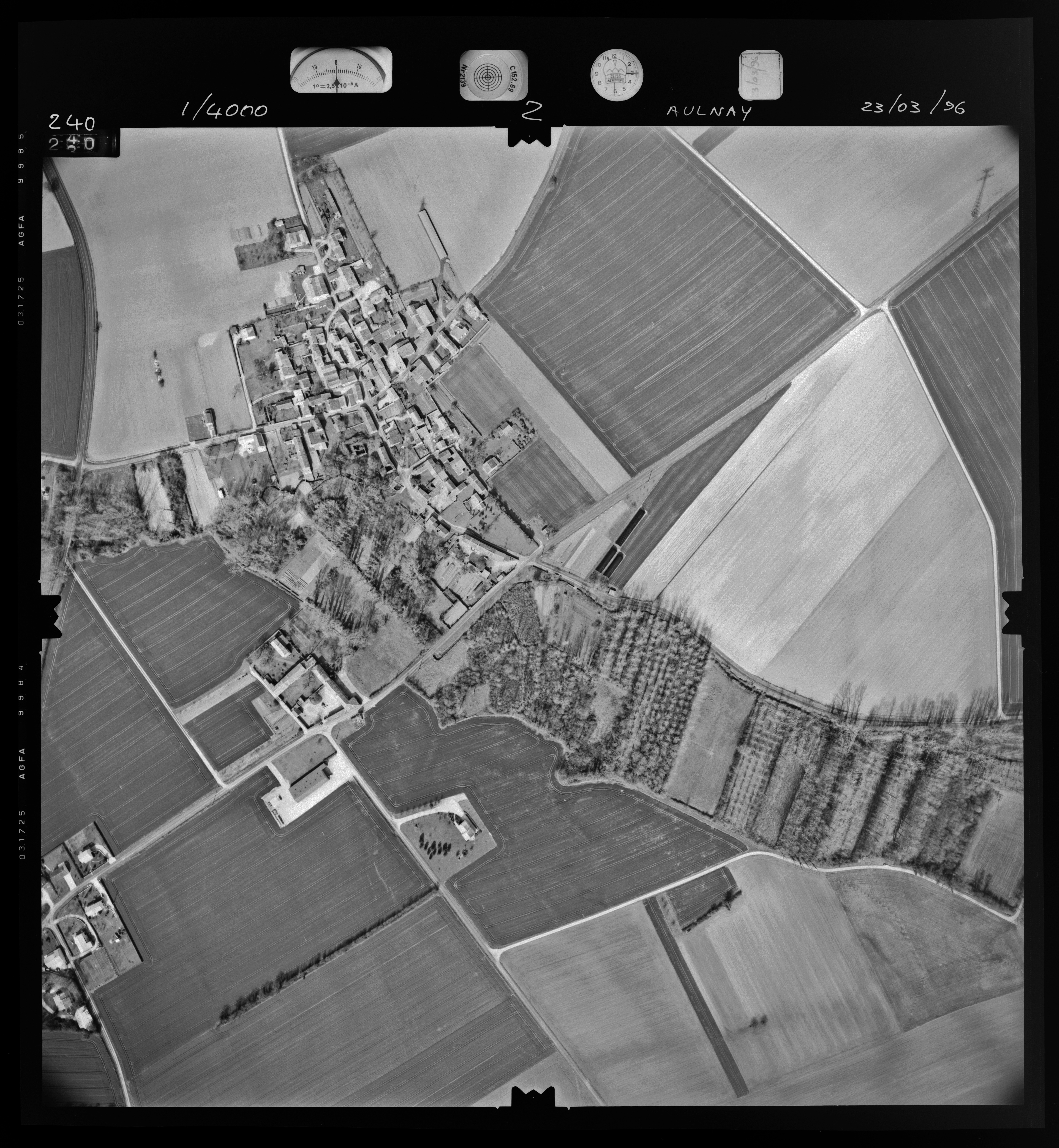 Aulnay - FRAD086_cadastre Aulnay 
