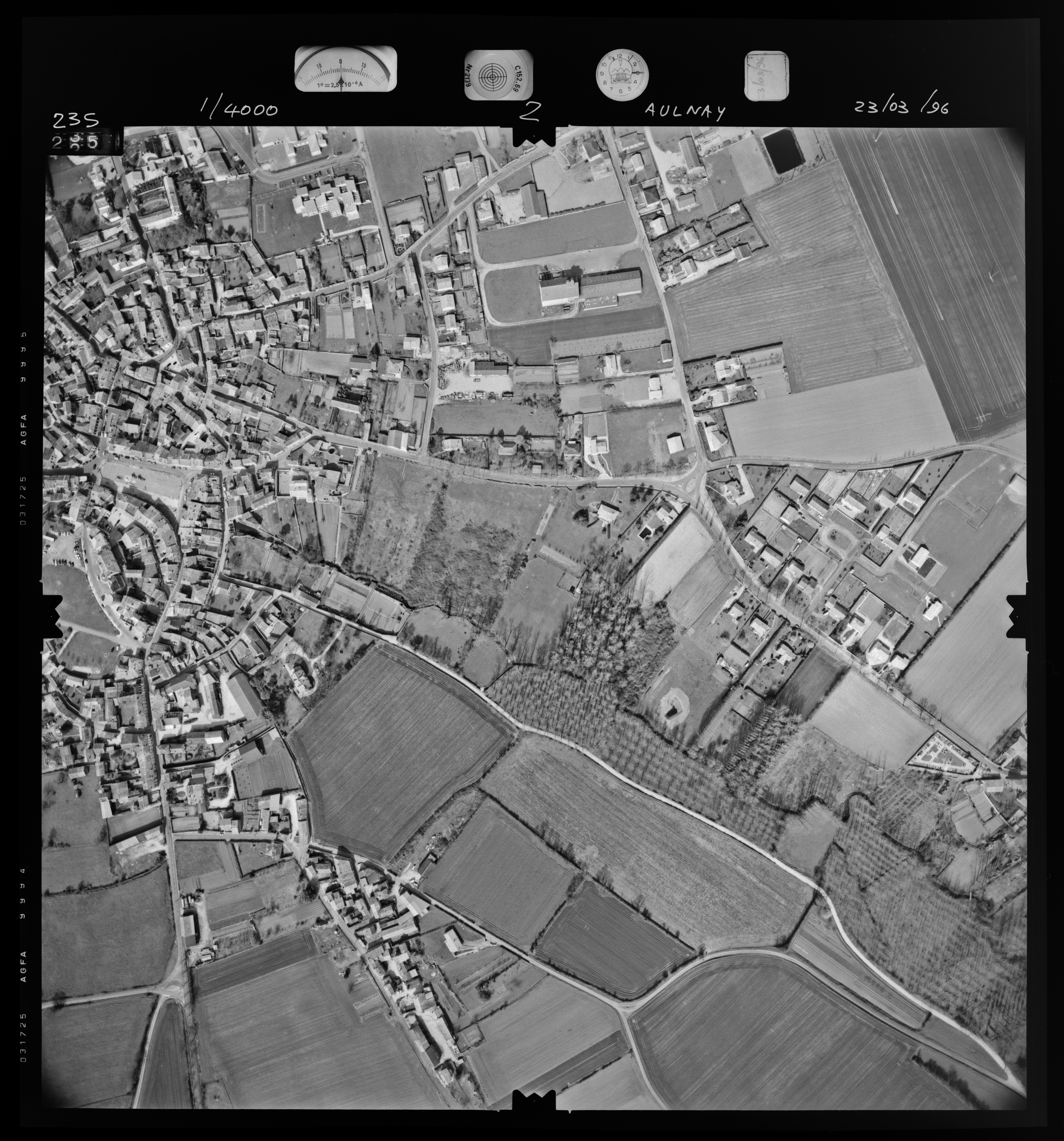 Aulnay - FRAD086_cadastre Aulnay 