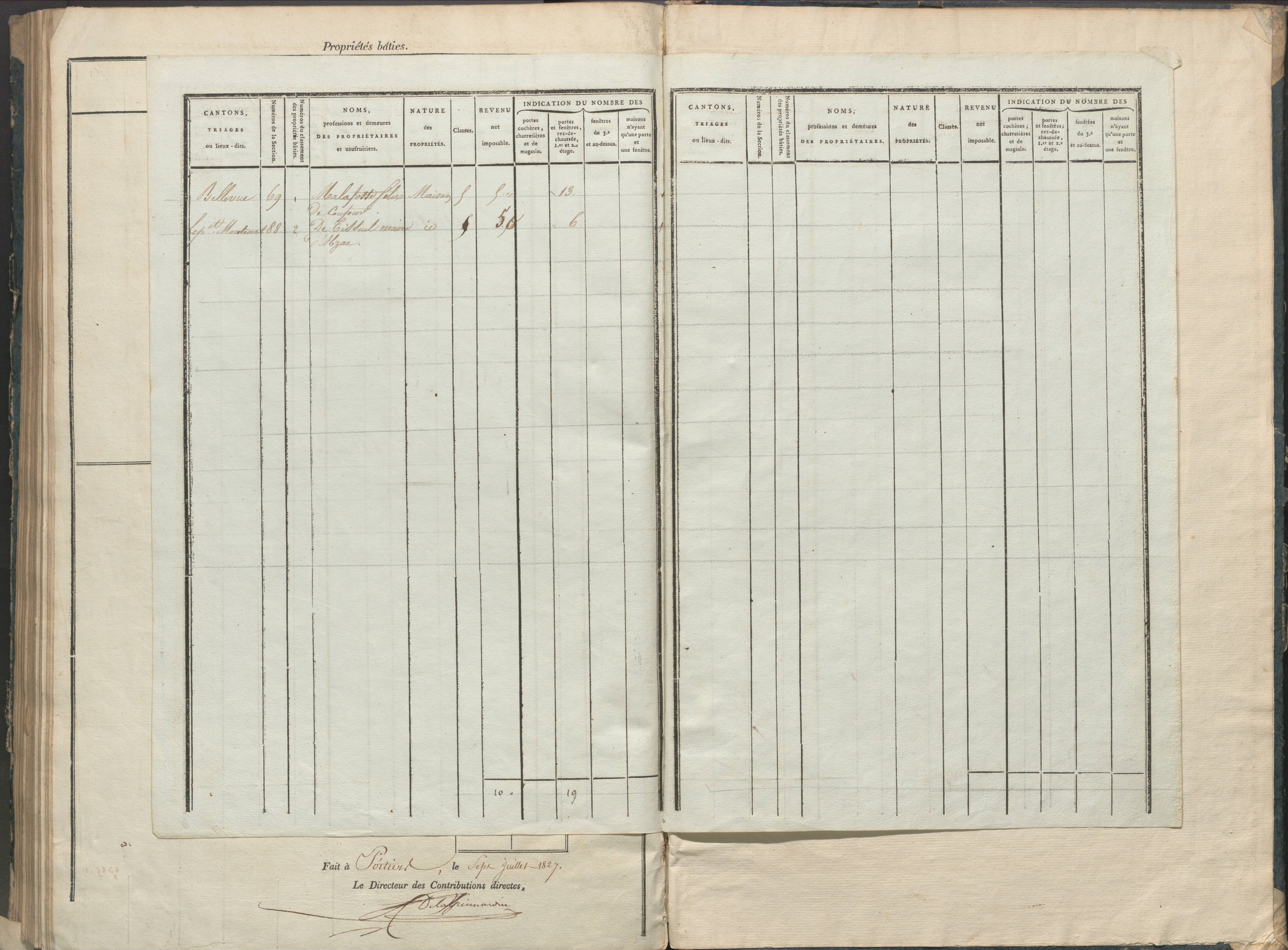 Availles-Limouzine - FRAD086_cadastre Sections A-G 