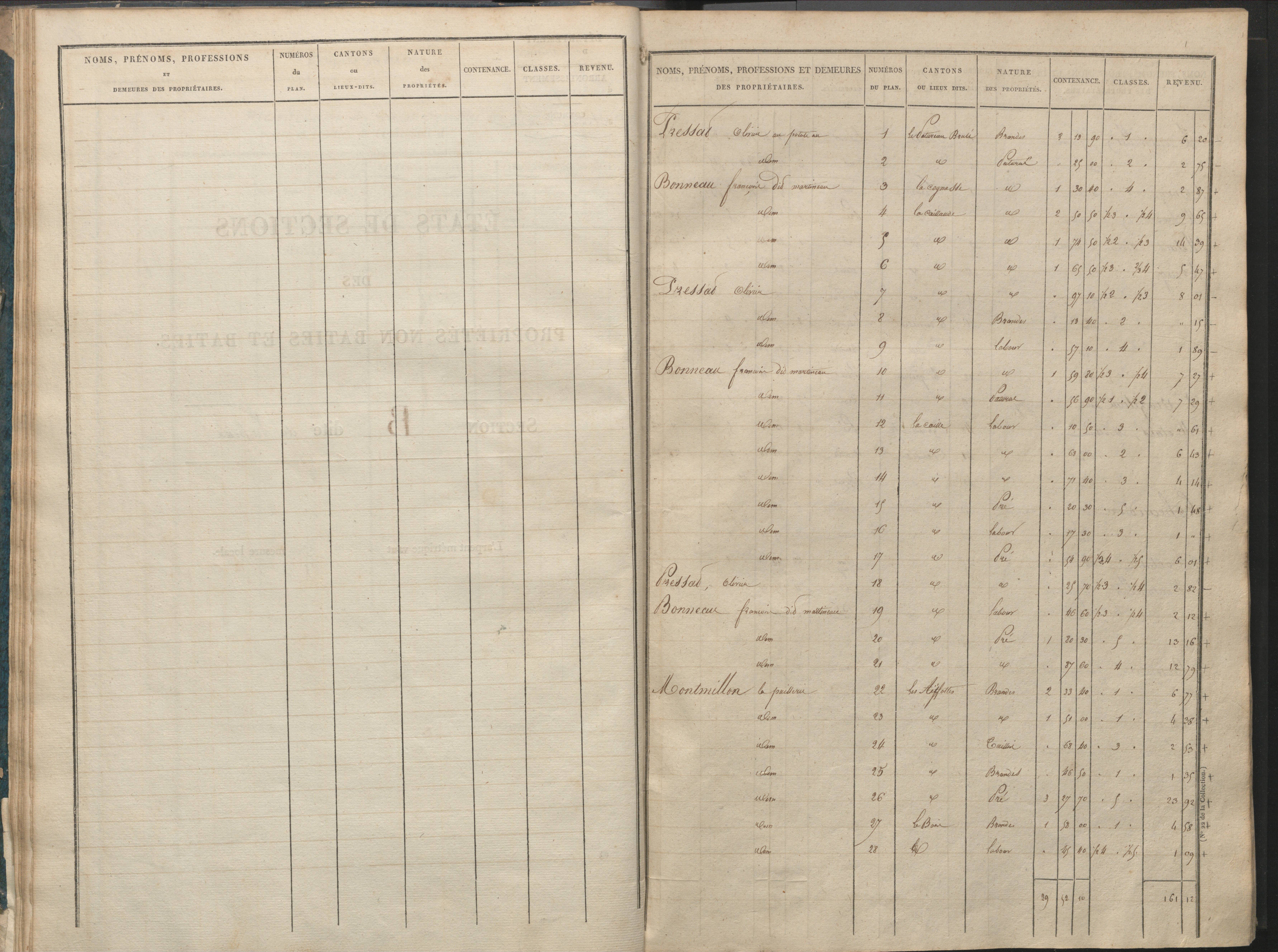 Availles-Limouzine - FRAD086_cadastre Sections A-G 