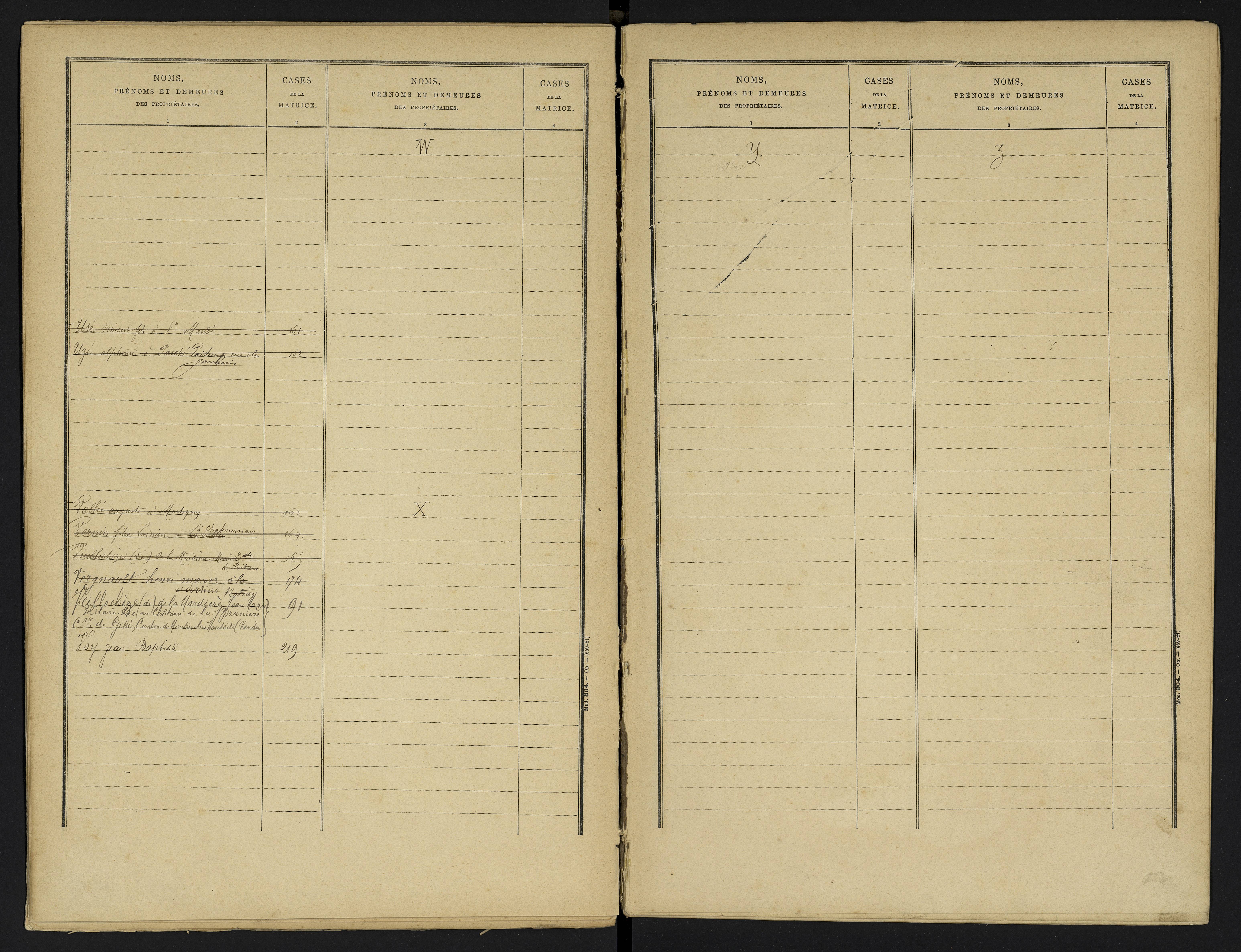 Avanton - FRAD086_cadastre Cases 1-236 