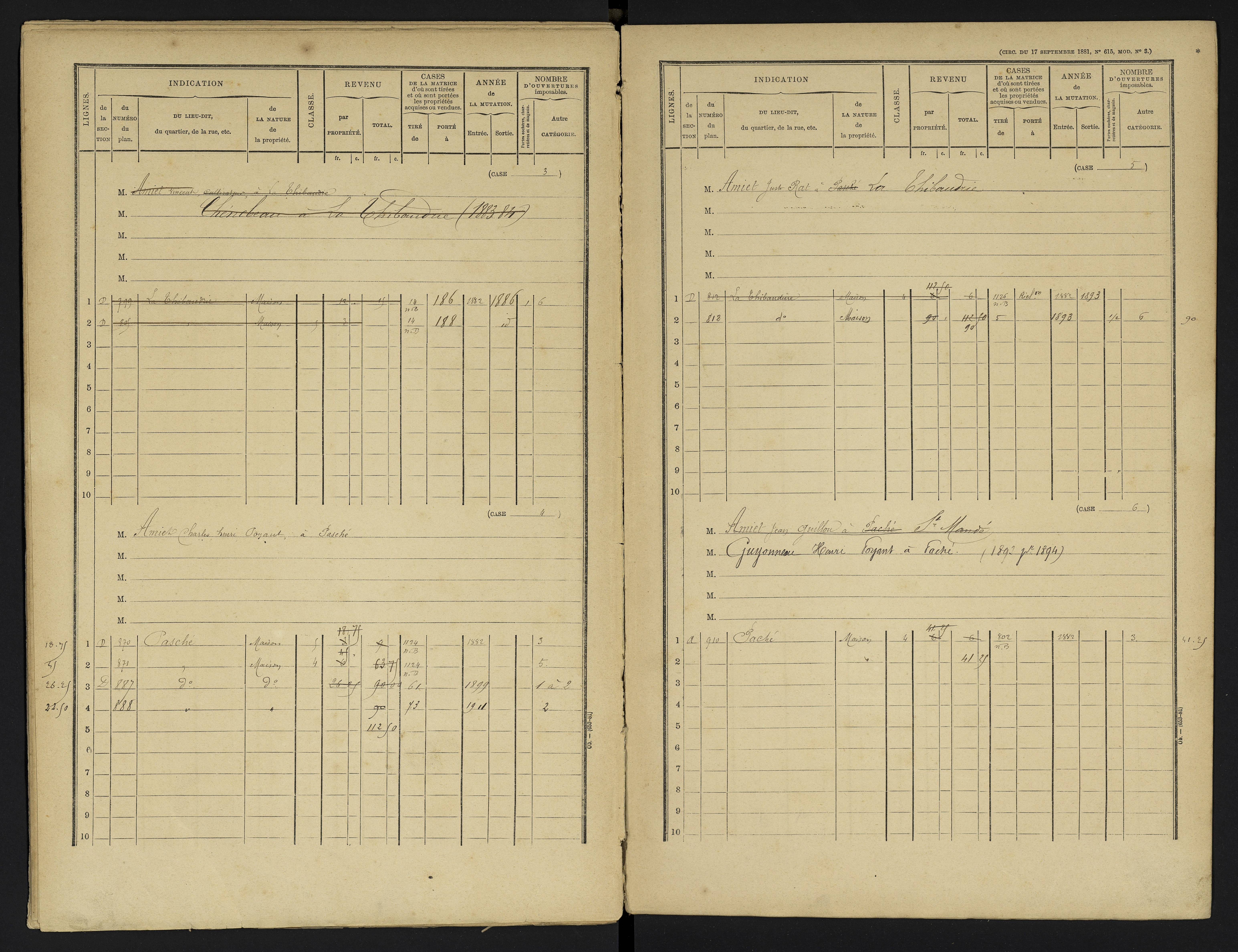 Avanton - FRAD086_cadastre Cases 1-236 