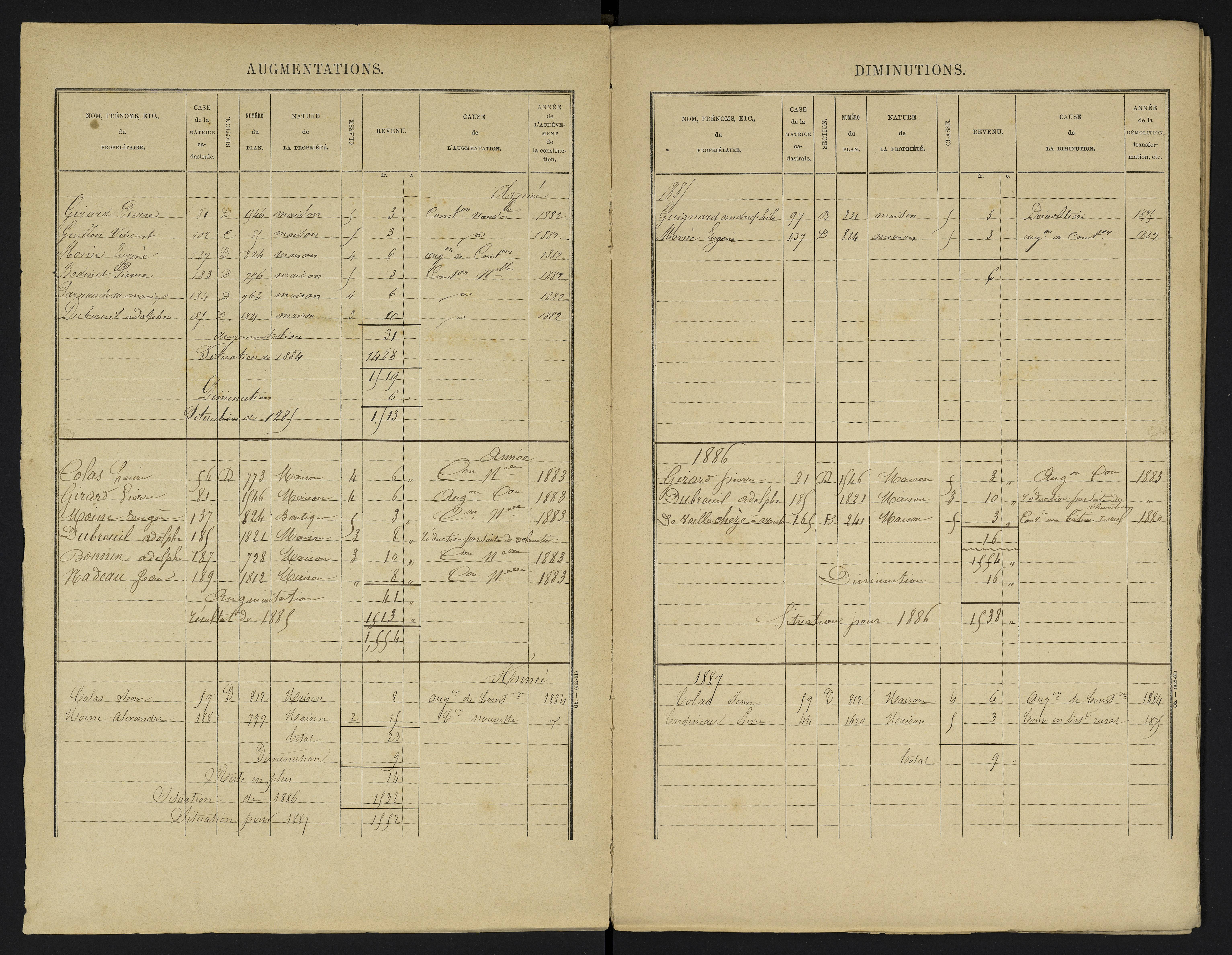Avanton - FRAD086_cadastre Cases 1-236 