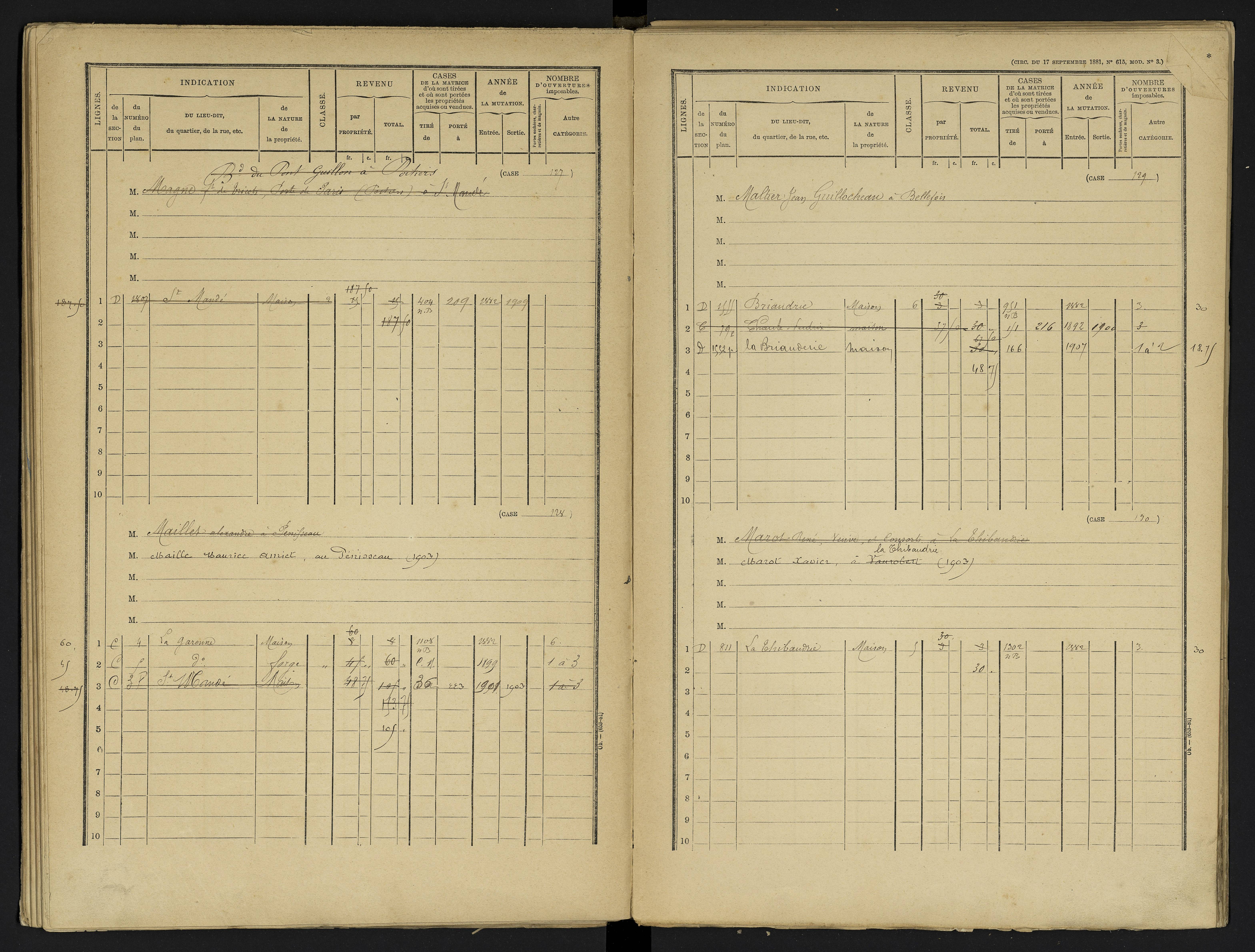 Avanton - FRAD086_cadastre Cases 1-236 