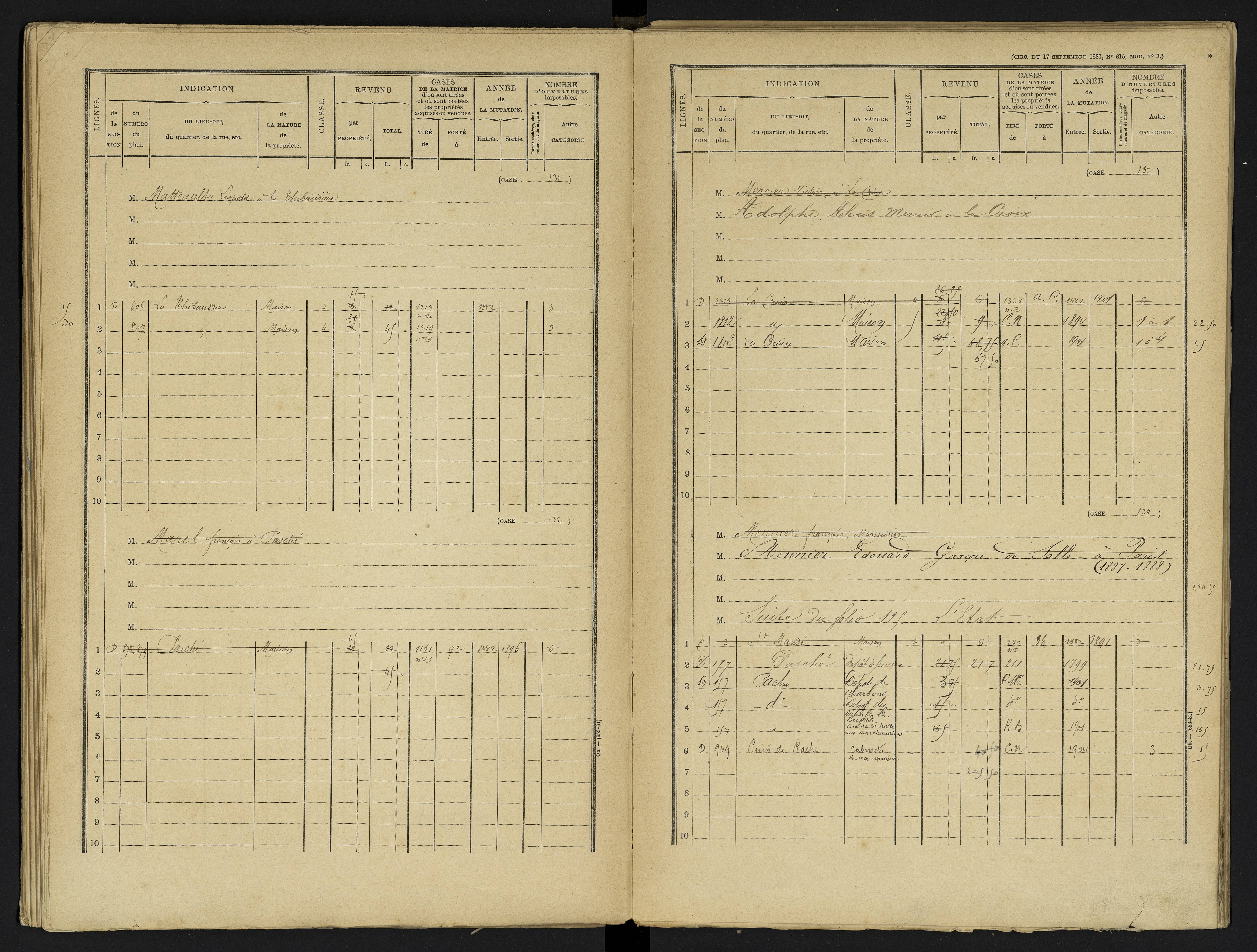 Avanton - FRAD086_cadastre Cases 1-236 