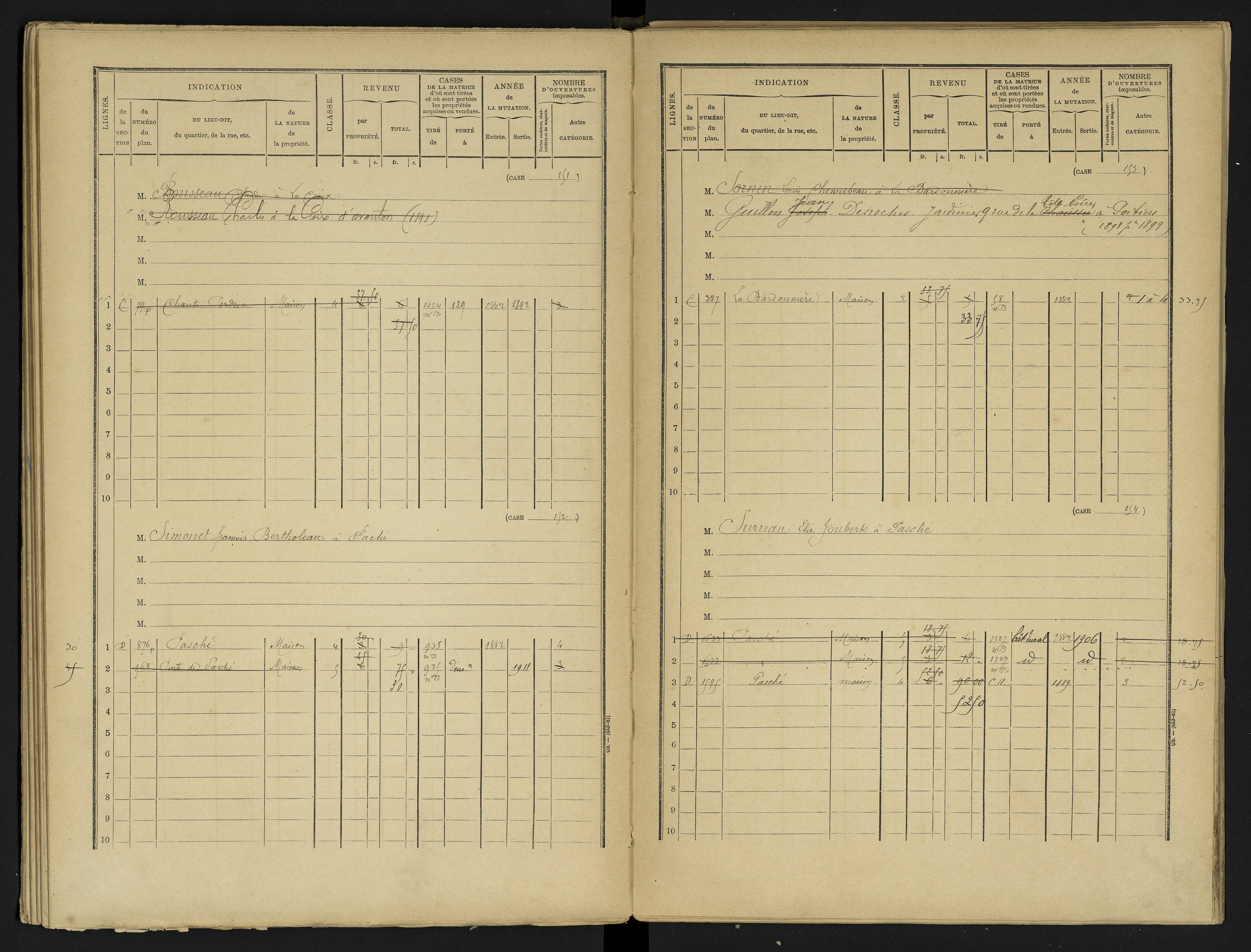 Avanton - FRAD086_cadastre Cases 1-236 
