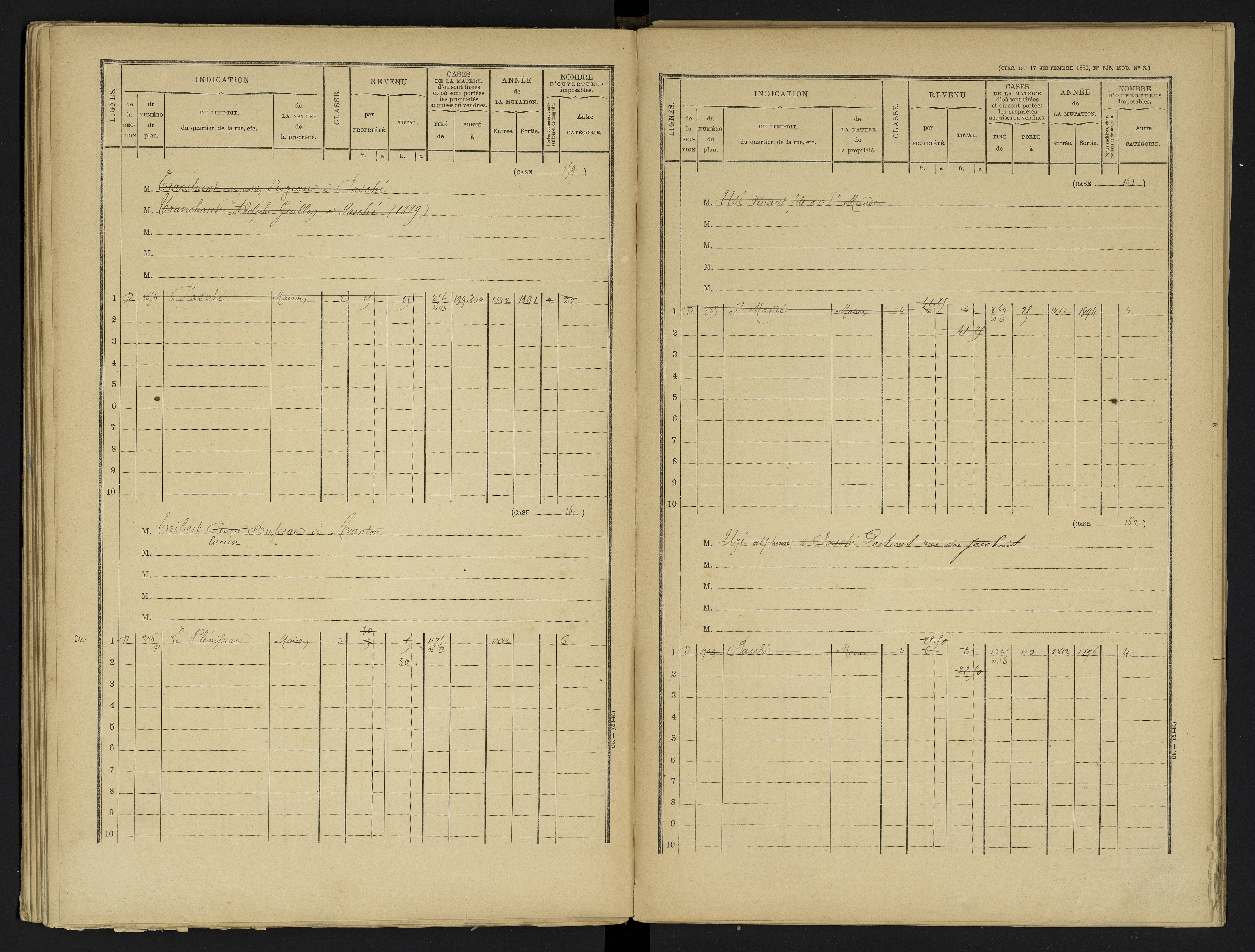 Avanton - FRAD086_cadastre Cases 1-236 