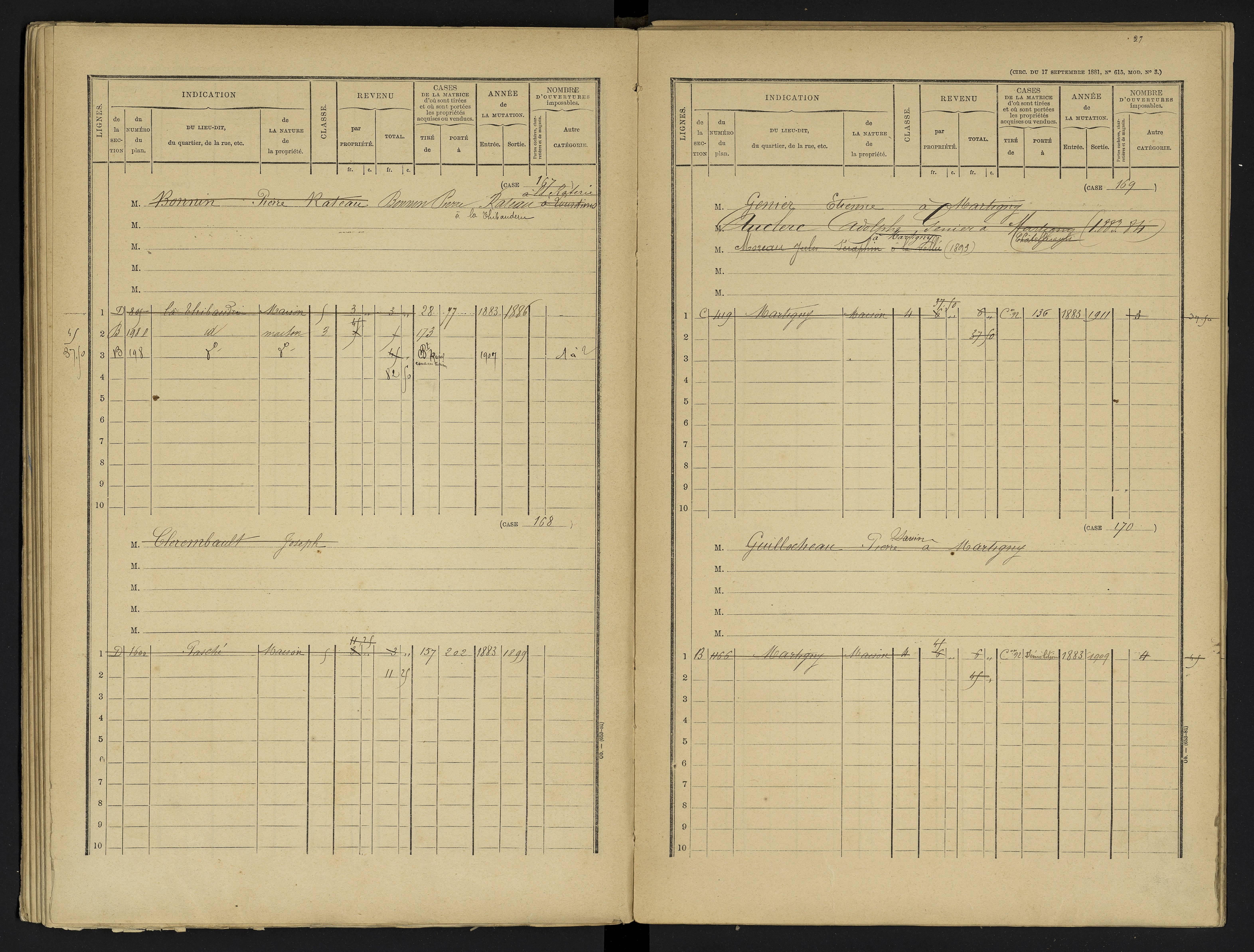 Avanton - FRAD086_cadastre Cases 1-236 