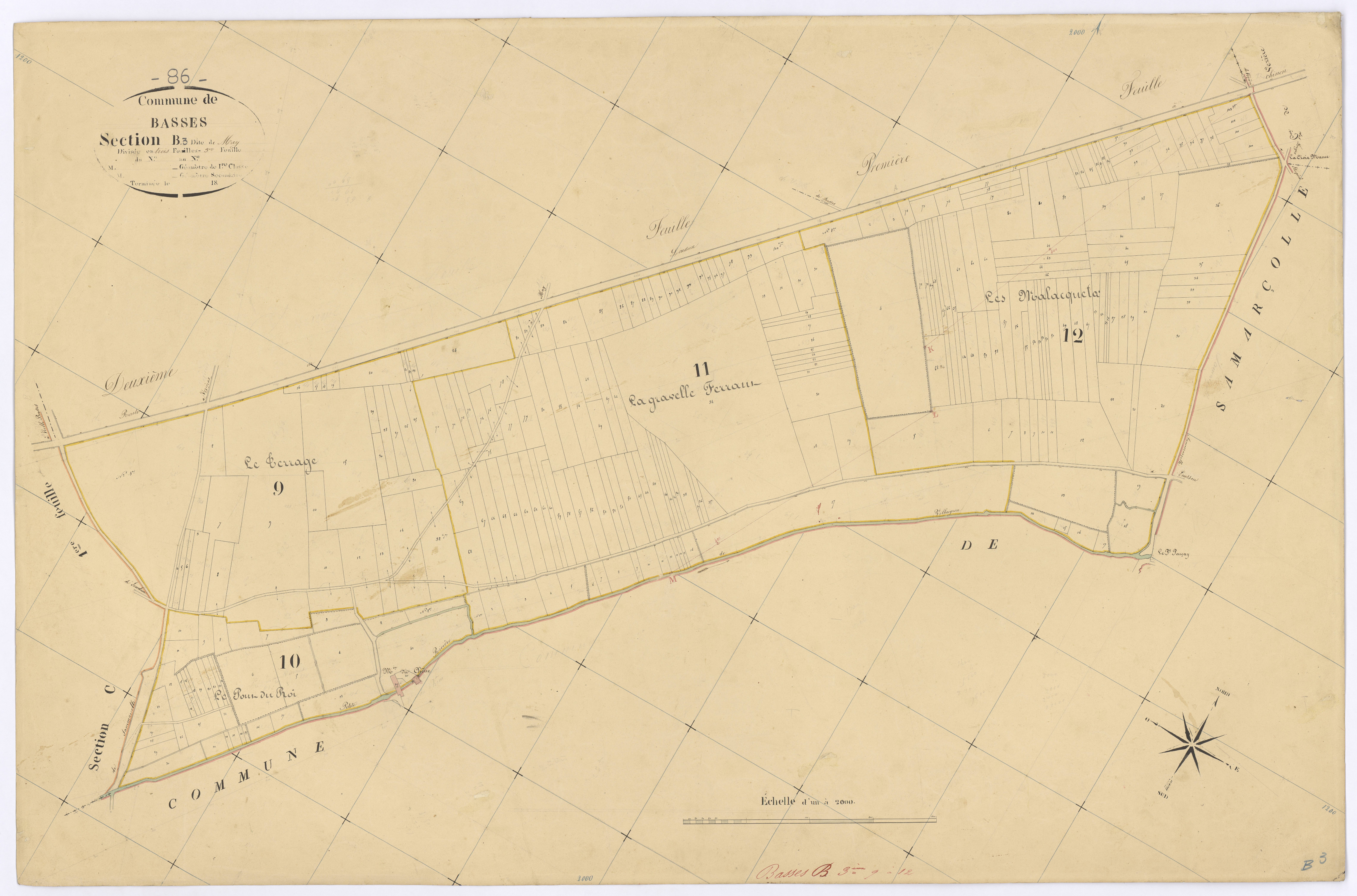 Basses - FRAD086_cadastre Plans 